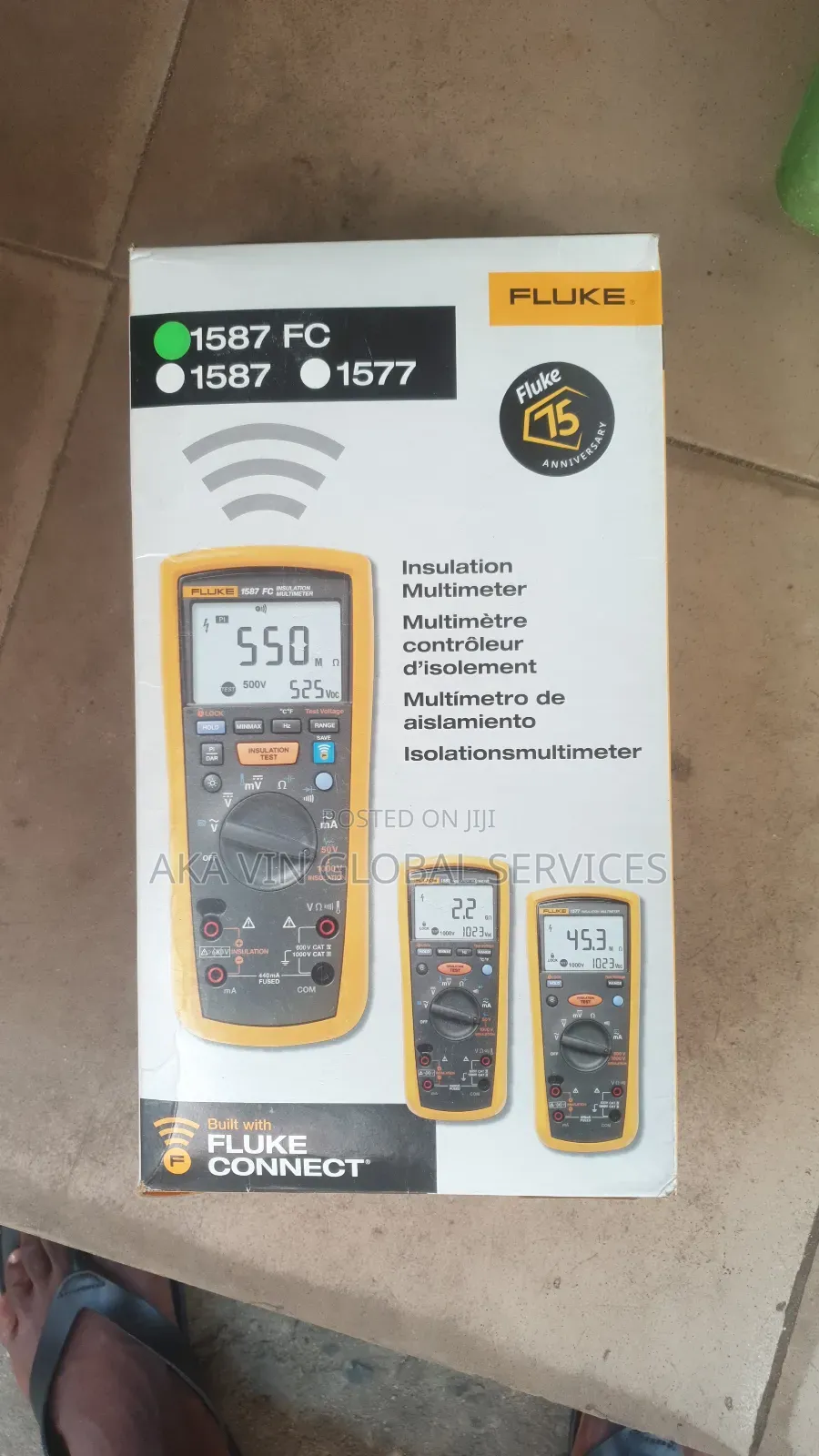 Fluke 1587 Fc Insulation Multimeter