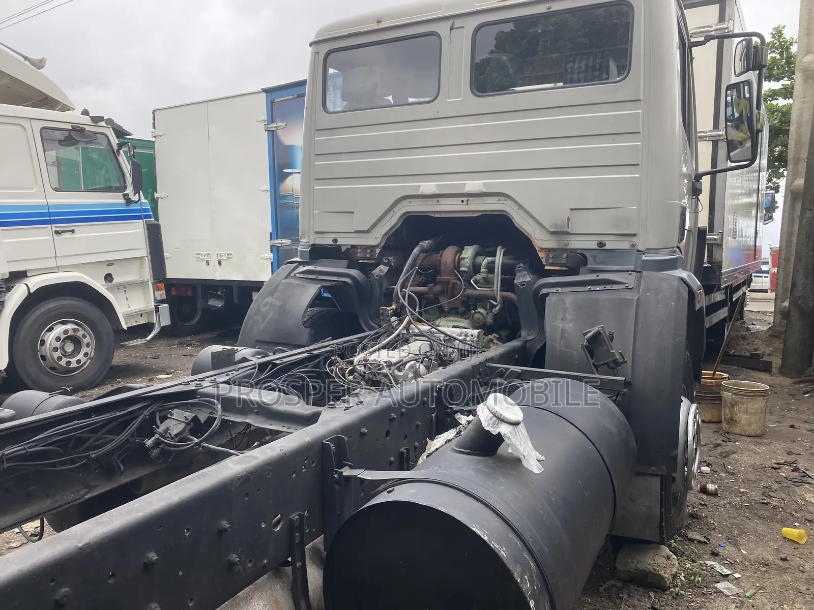 Mercedes Benz 2531 Gap and Chassis 2005 White