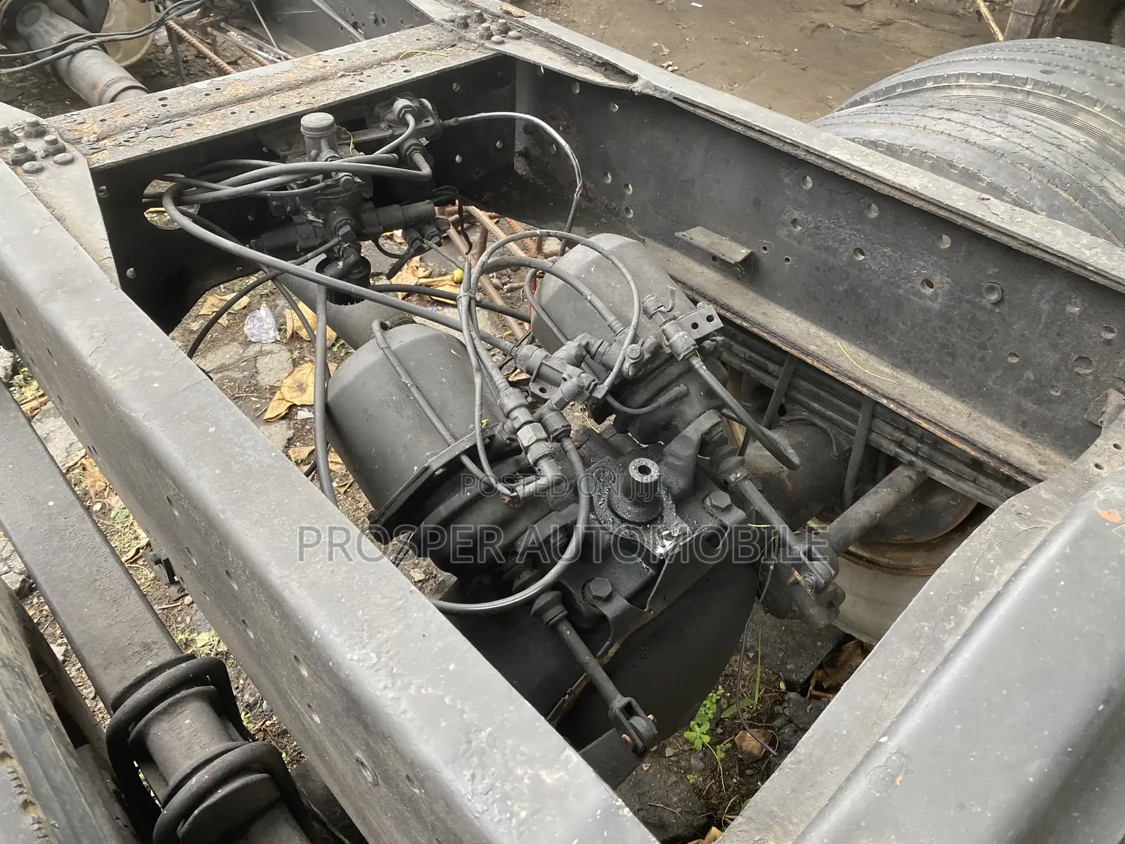 Mercedes Benz 2531 Gap and Chassis 2005 White