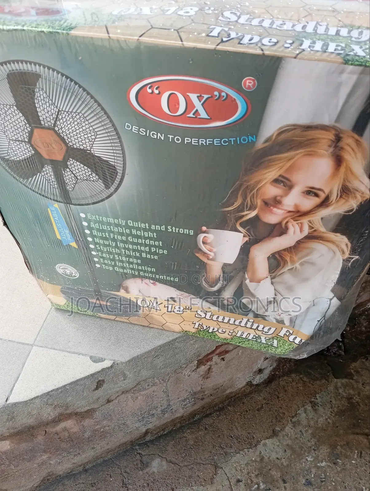 Original Ox Standing 18 Inches Fan