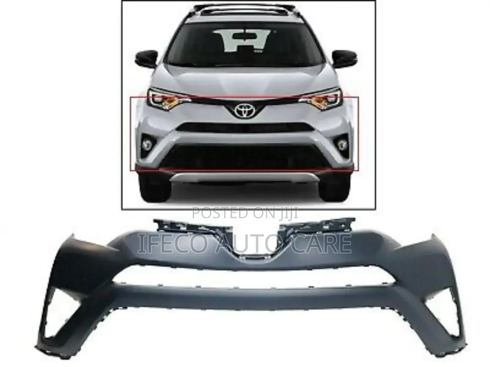 Complete Front Bumper Rav4 2018
