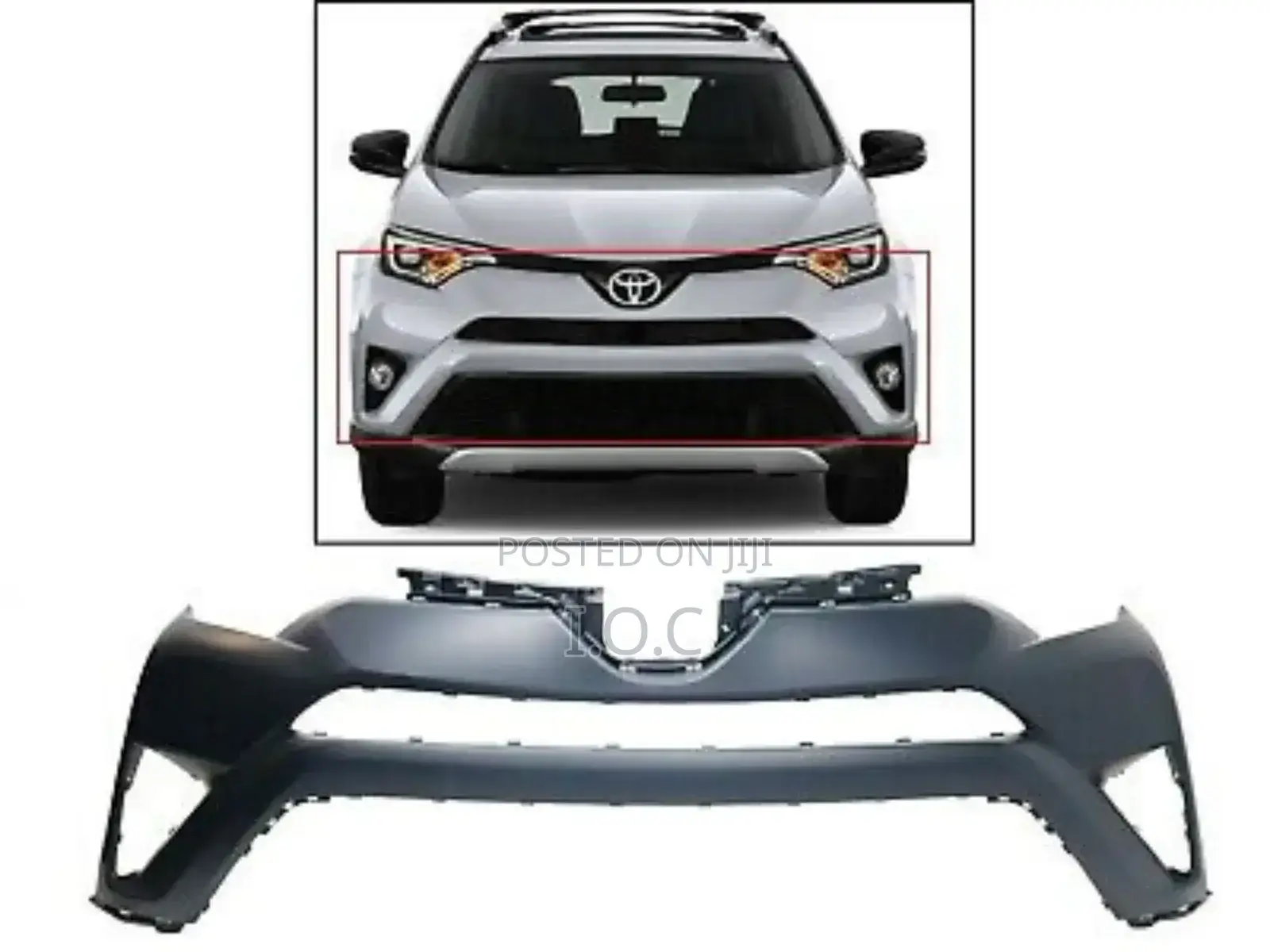 Complete Front Bumper Rav4 2018