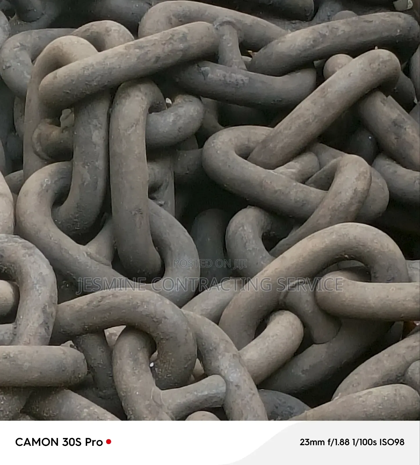 Anchor Chain 44mm With Bv Certificate