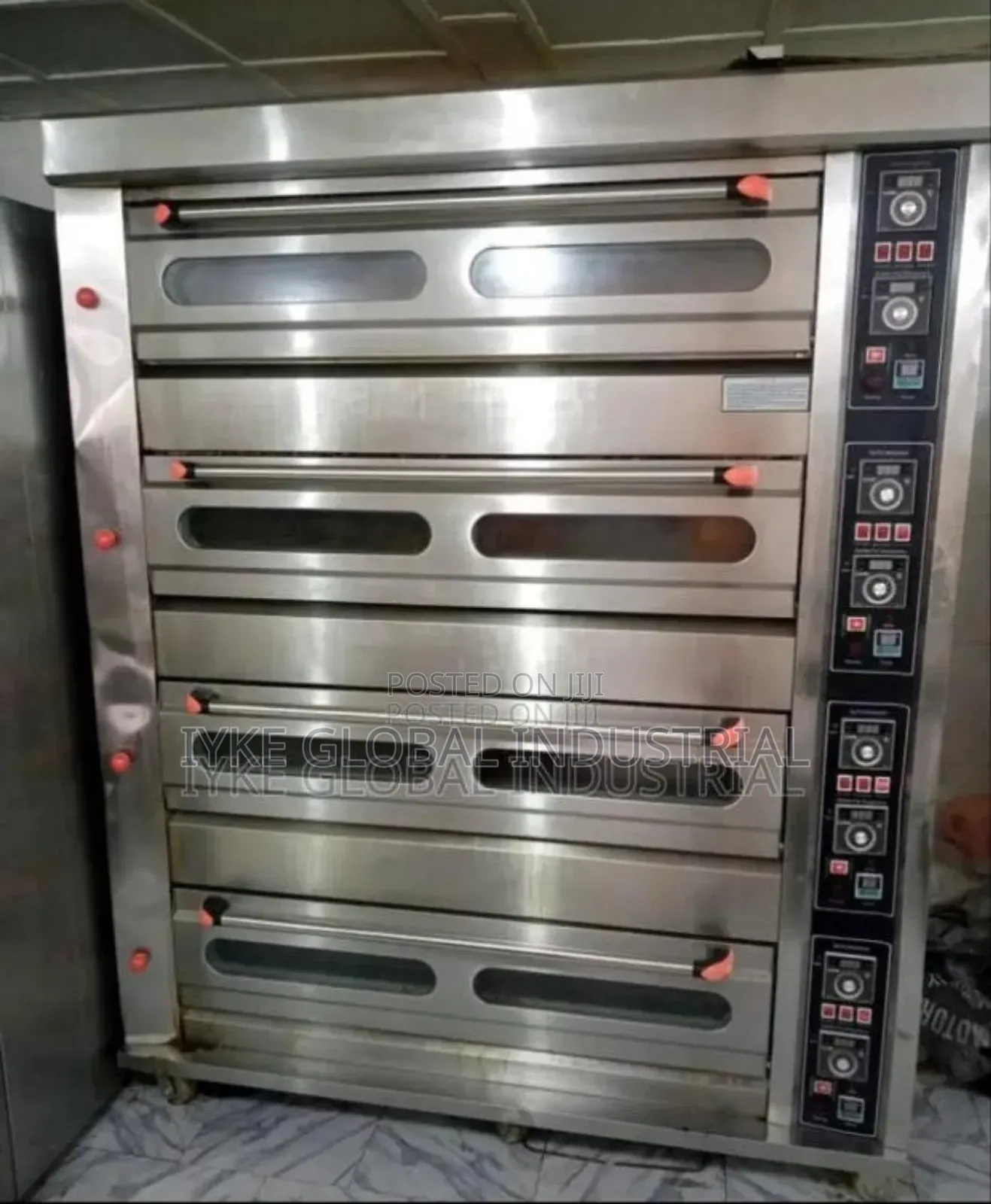 4 Deck Industrial Oven 16 Trays
