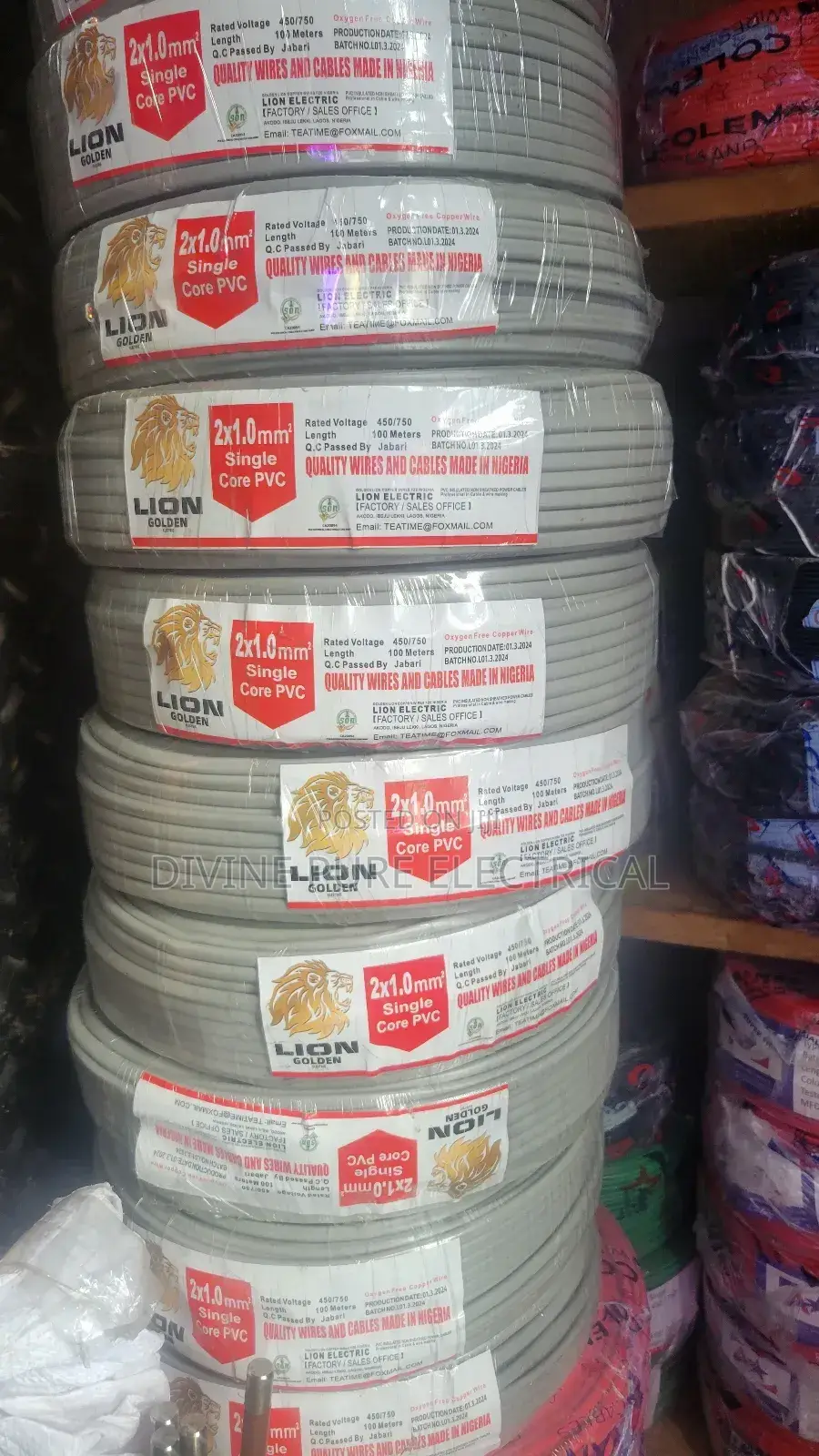 1.0mm 2core PVC