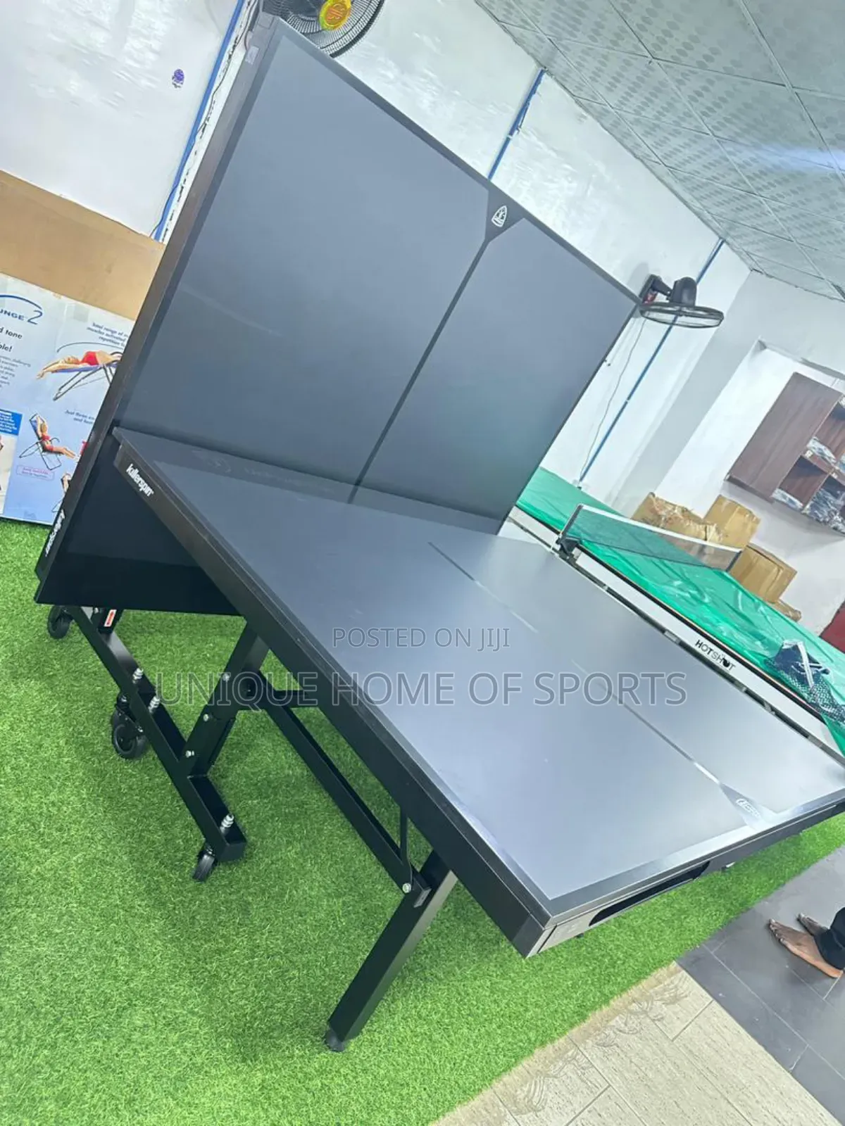 Black Aluminum Outdoor Table Tennis