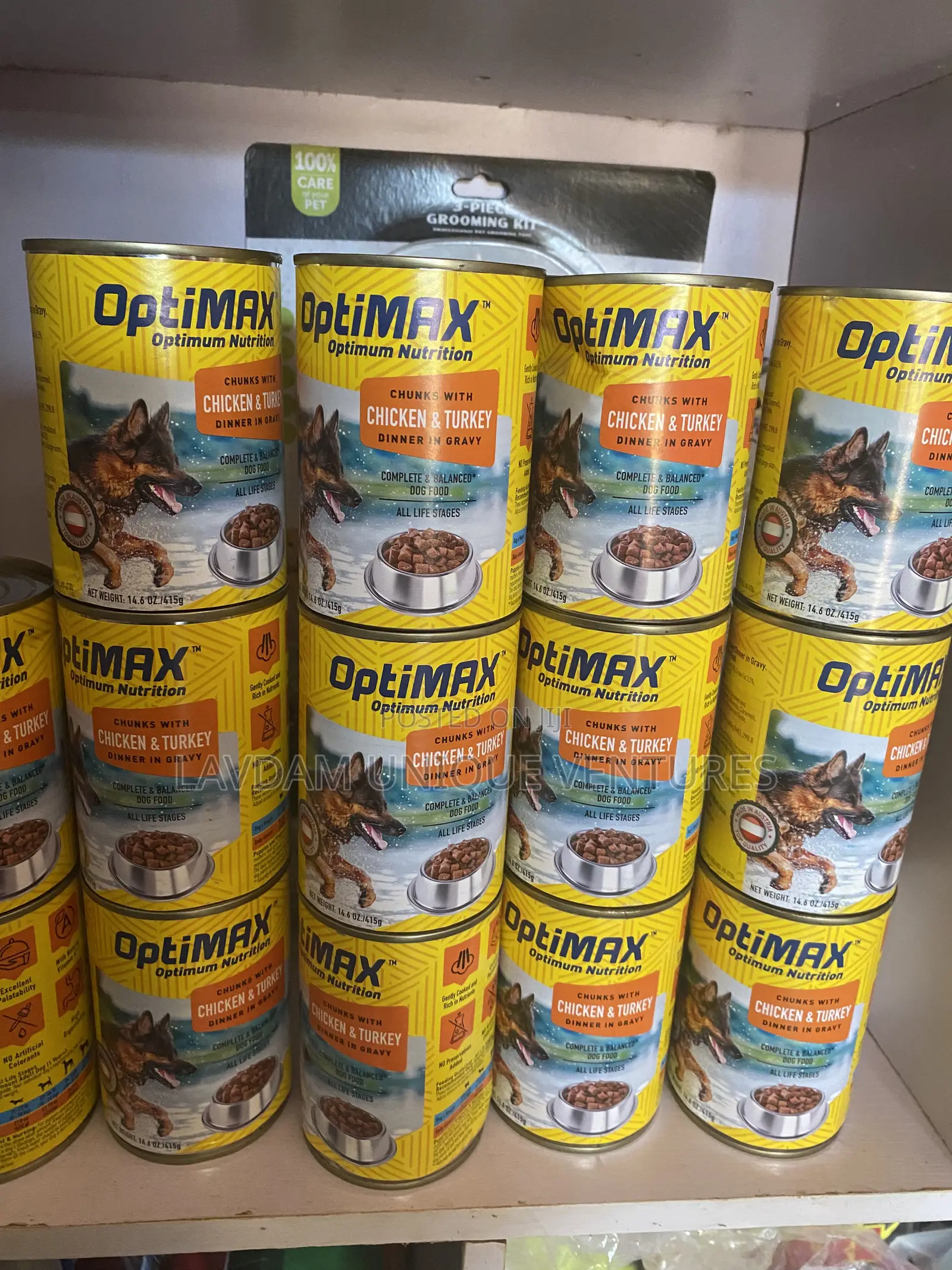 Optimax Adult Dog Food – 400g Canned | Pack Of 24 Available