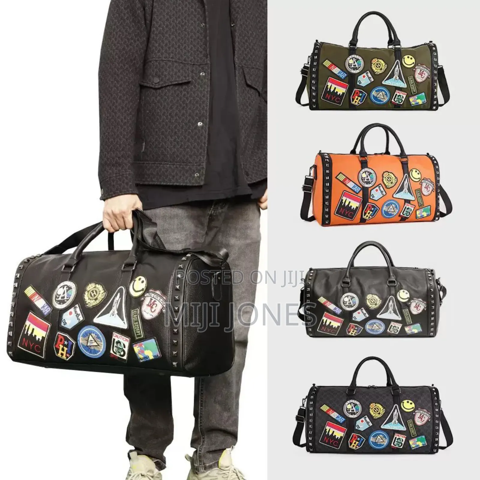 *Bestseller Denim Messenger Duffle Bag* Now Available! 