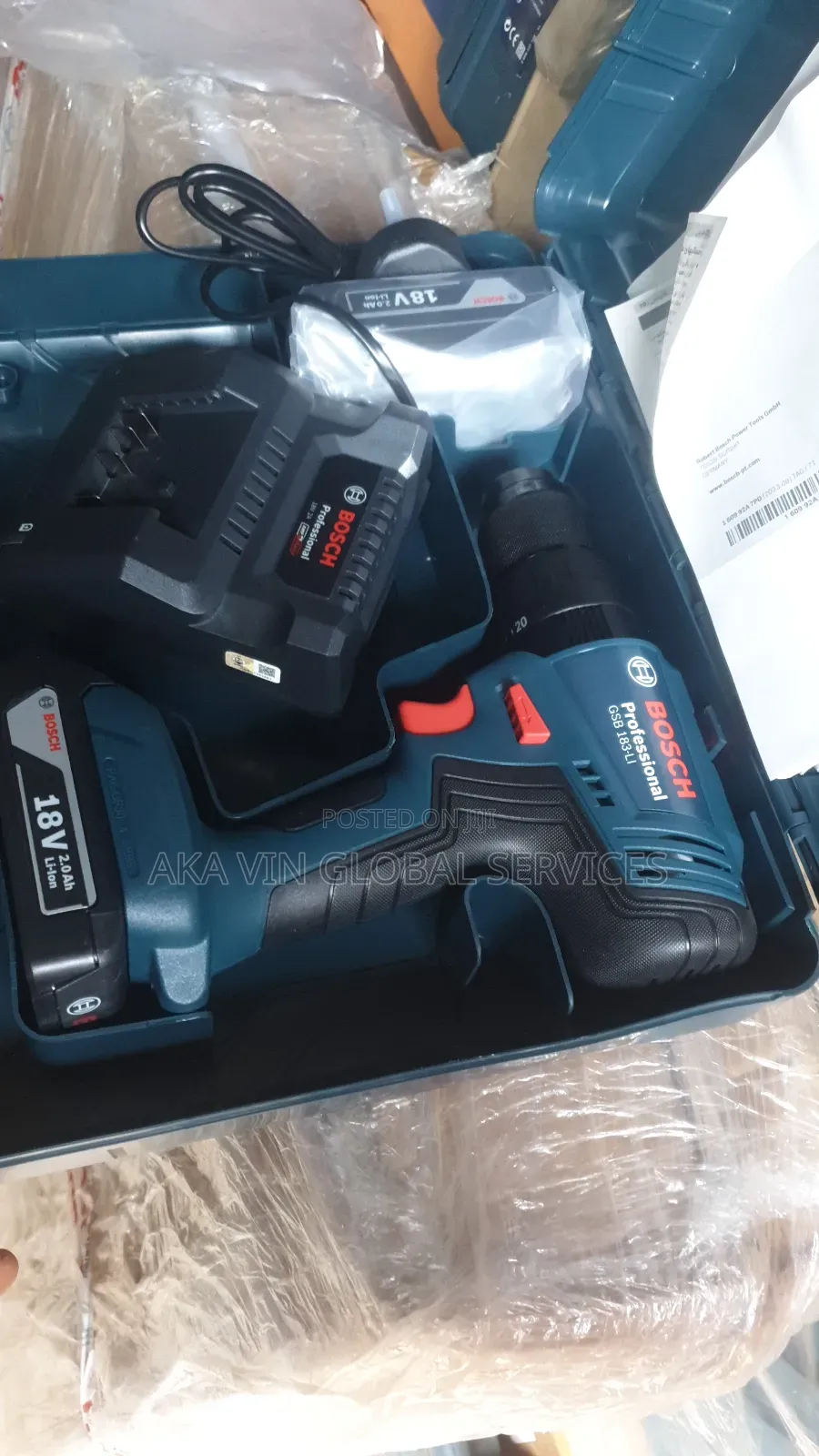 GSB 183-Li Professional
Cordless Impact Drill/Drivers