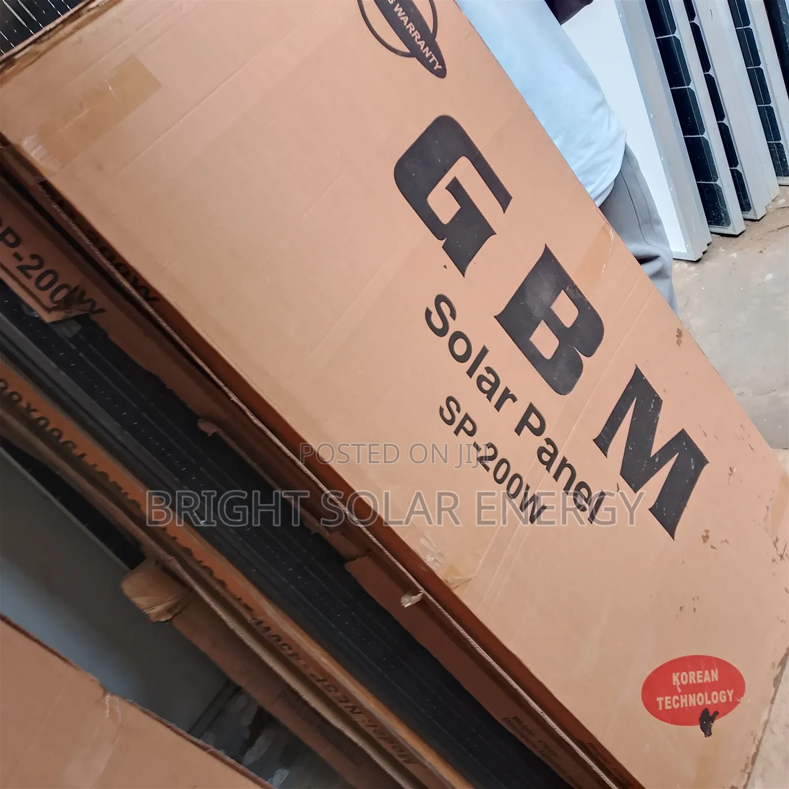 GBM Solar Panel 200w