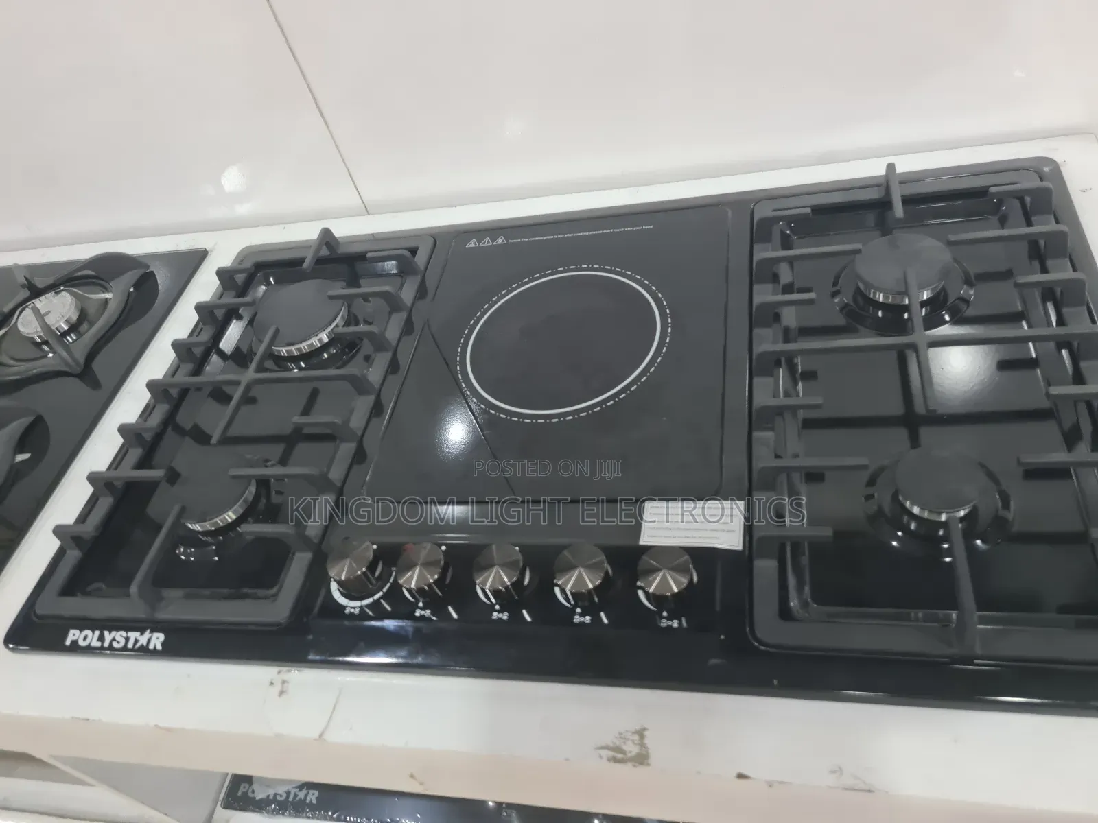 New Polystar Inverter Inbuilt Gas Cooker 60x90cm 4 + 1