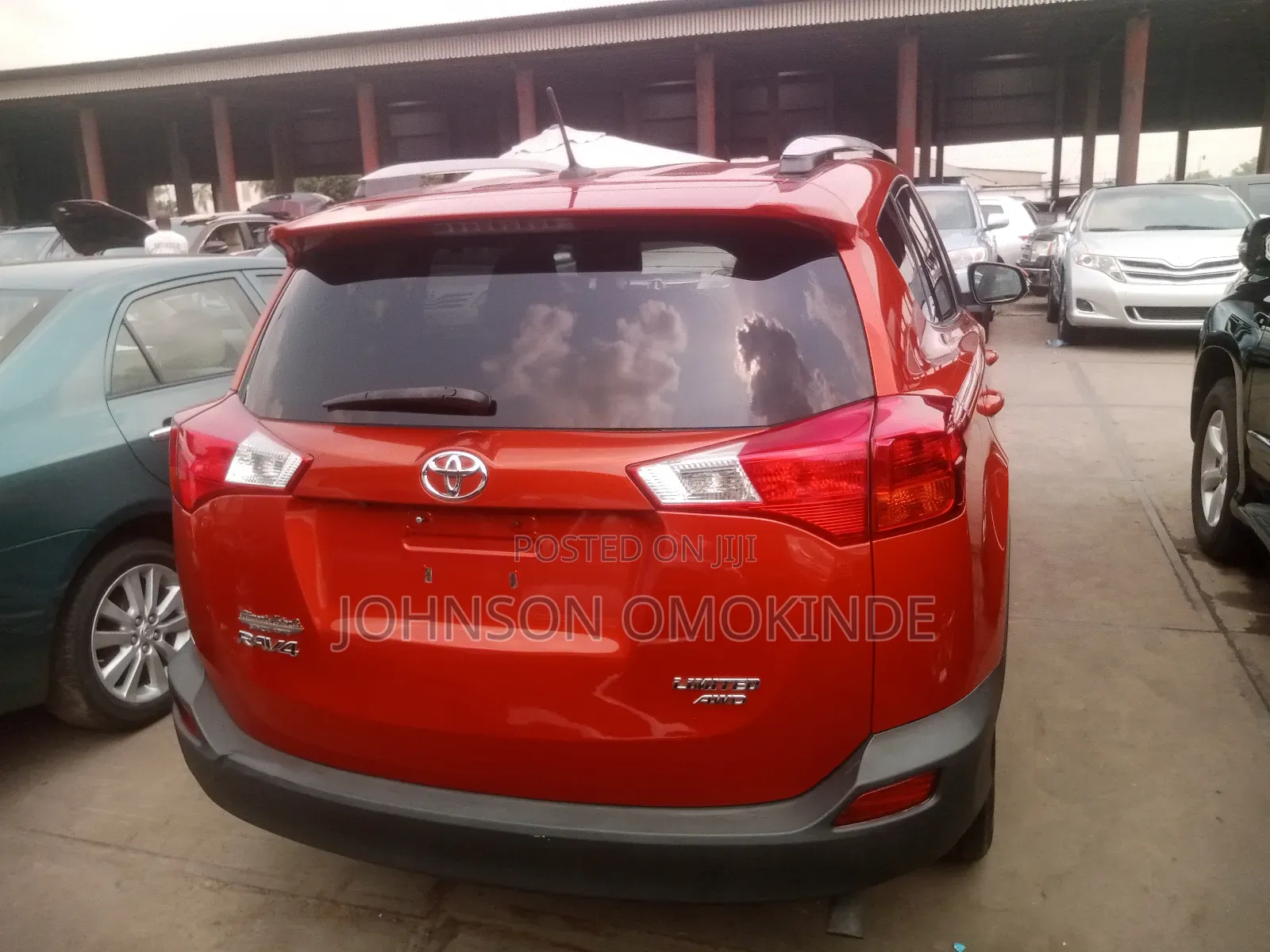 Toyota RAV4 Limited 4dr SUV (2.5L 4cyl 6A) 2014 Orange
