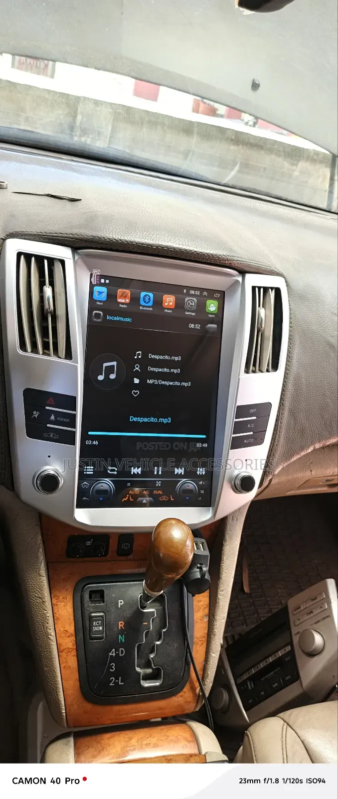 Lexus Rx330 Original Tesla Screen