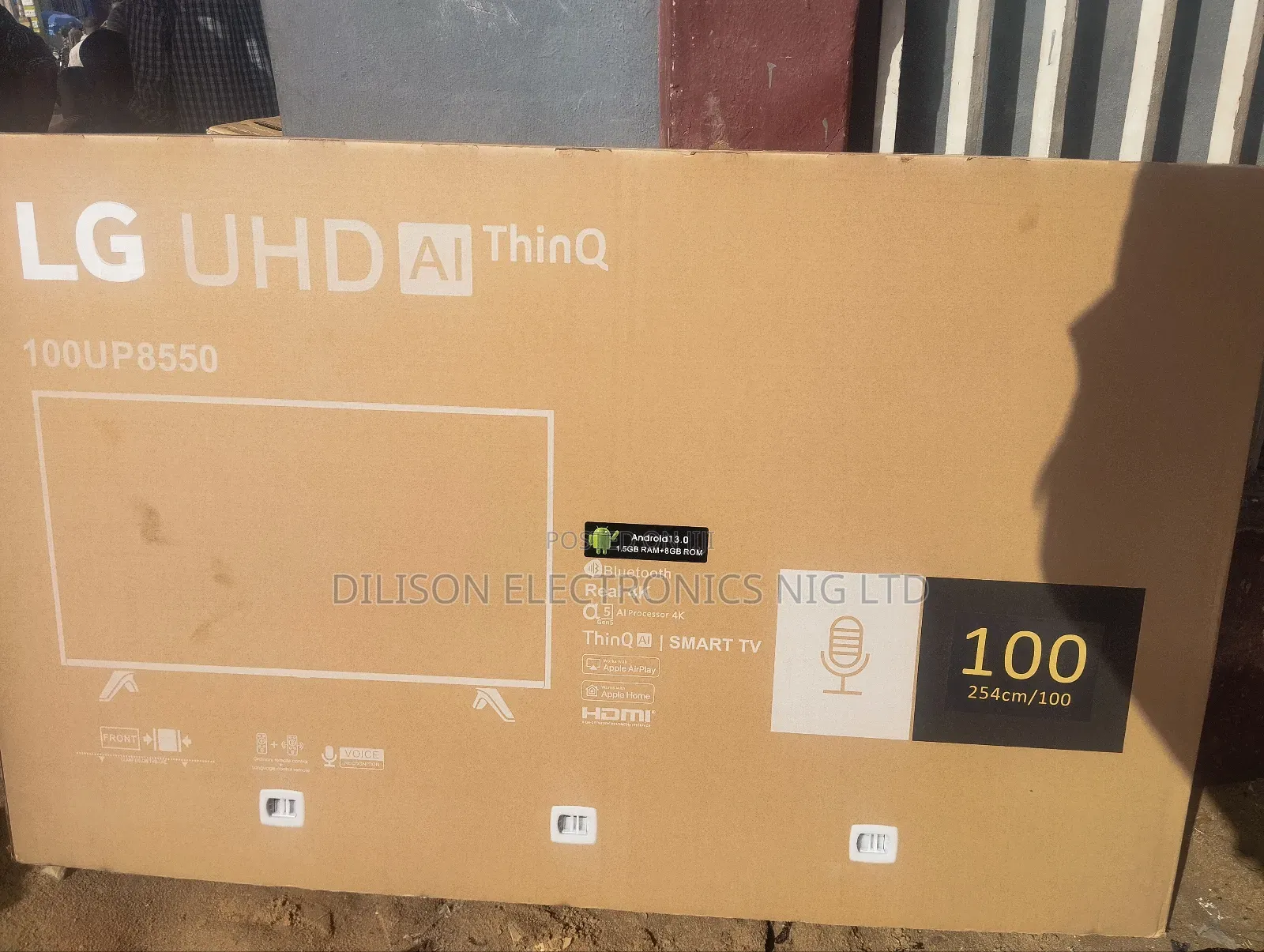 Lg 100" Ai Support Smart Television