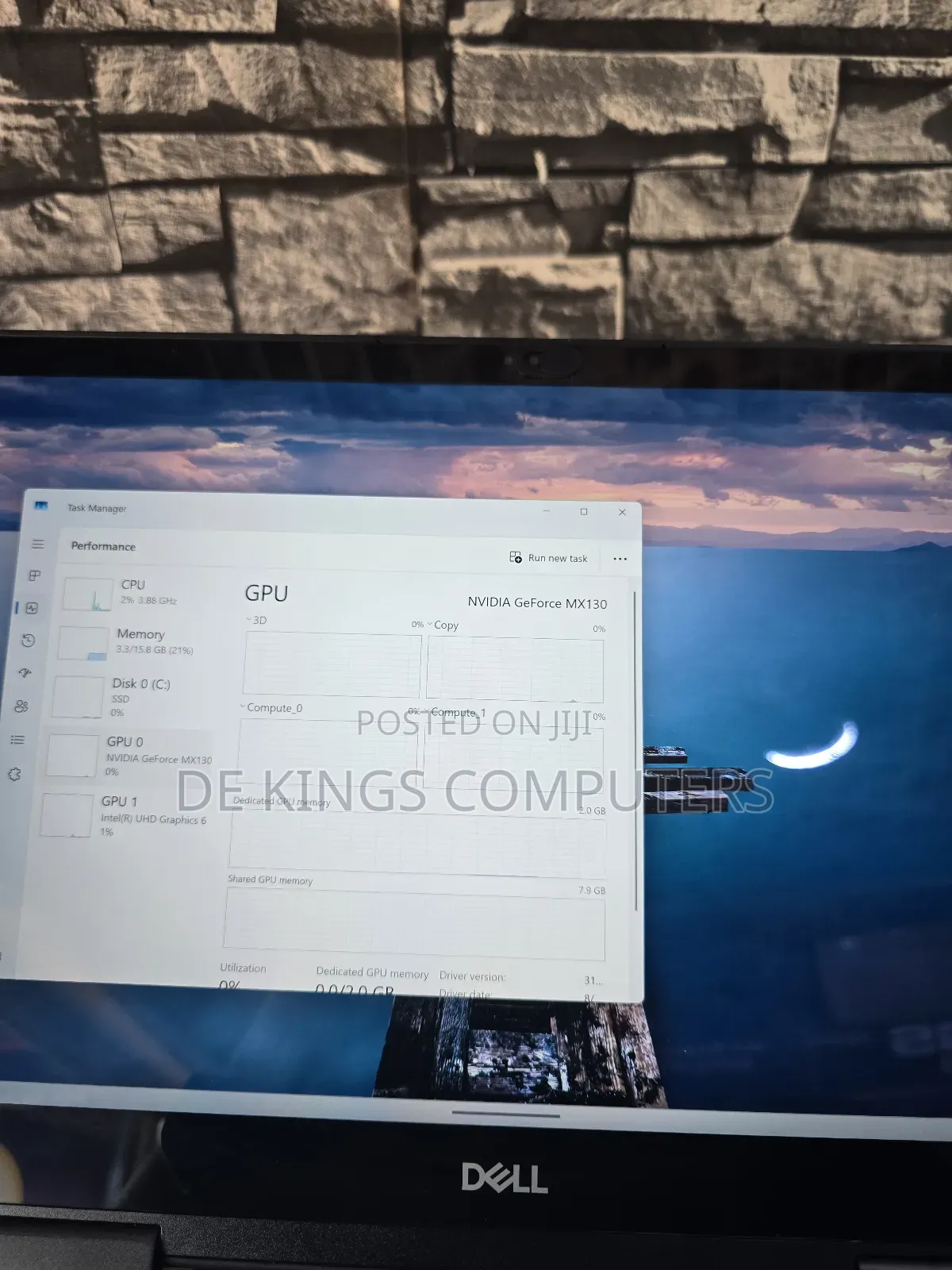 Laptop Dell Inspiron 15 7573 16GB Intel Core i7 SSD 512GB