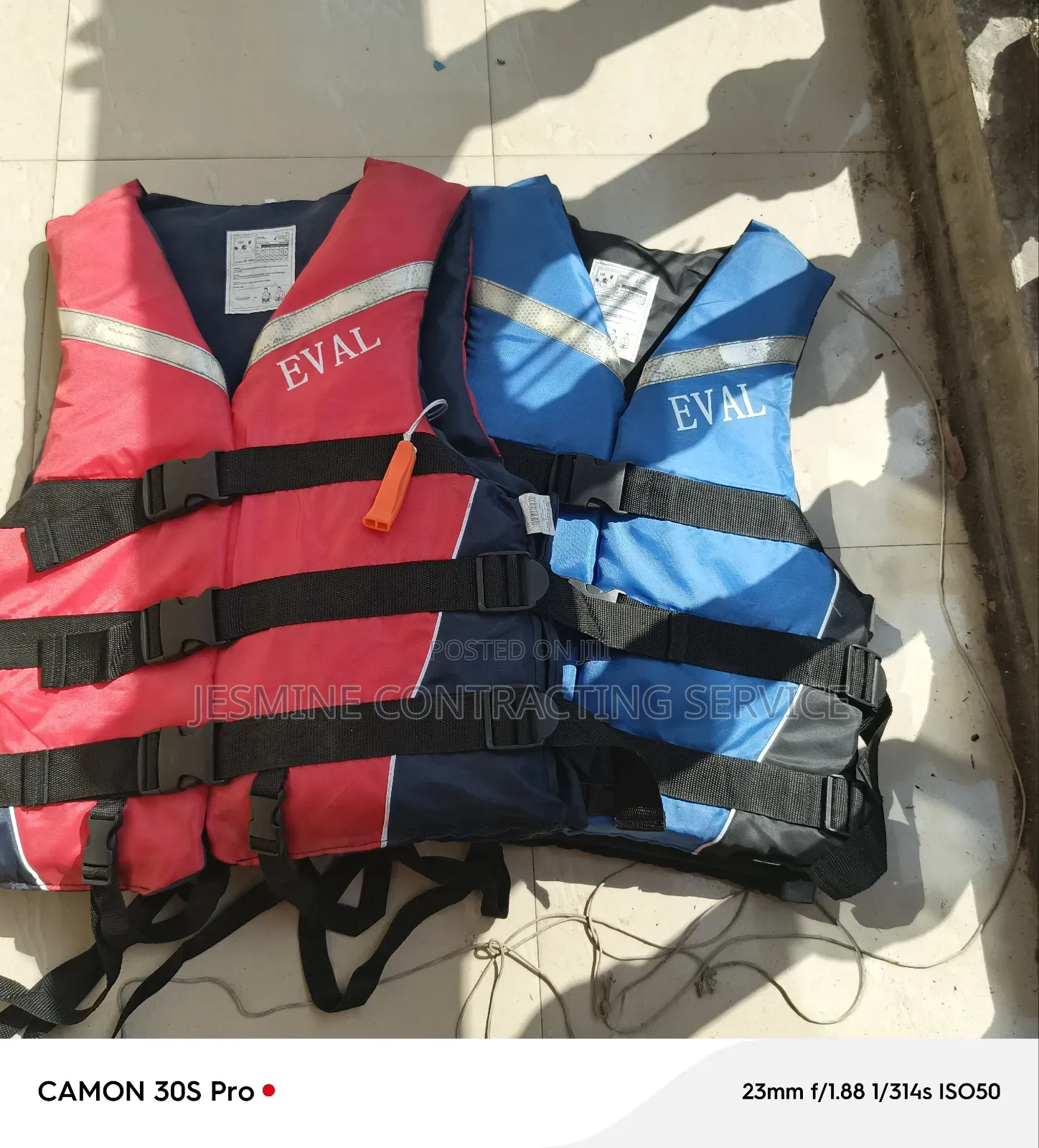 Eval Greece Work Life Jacket With Three Buckle