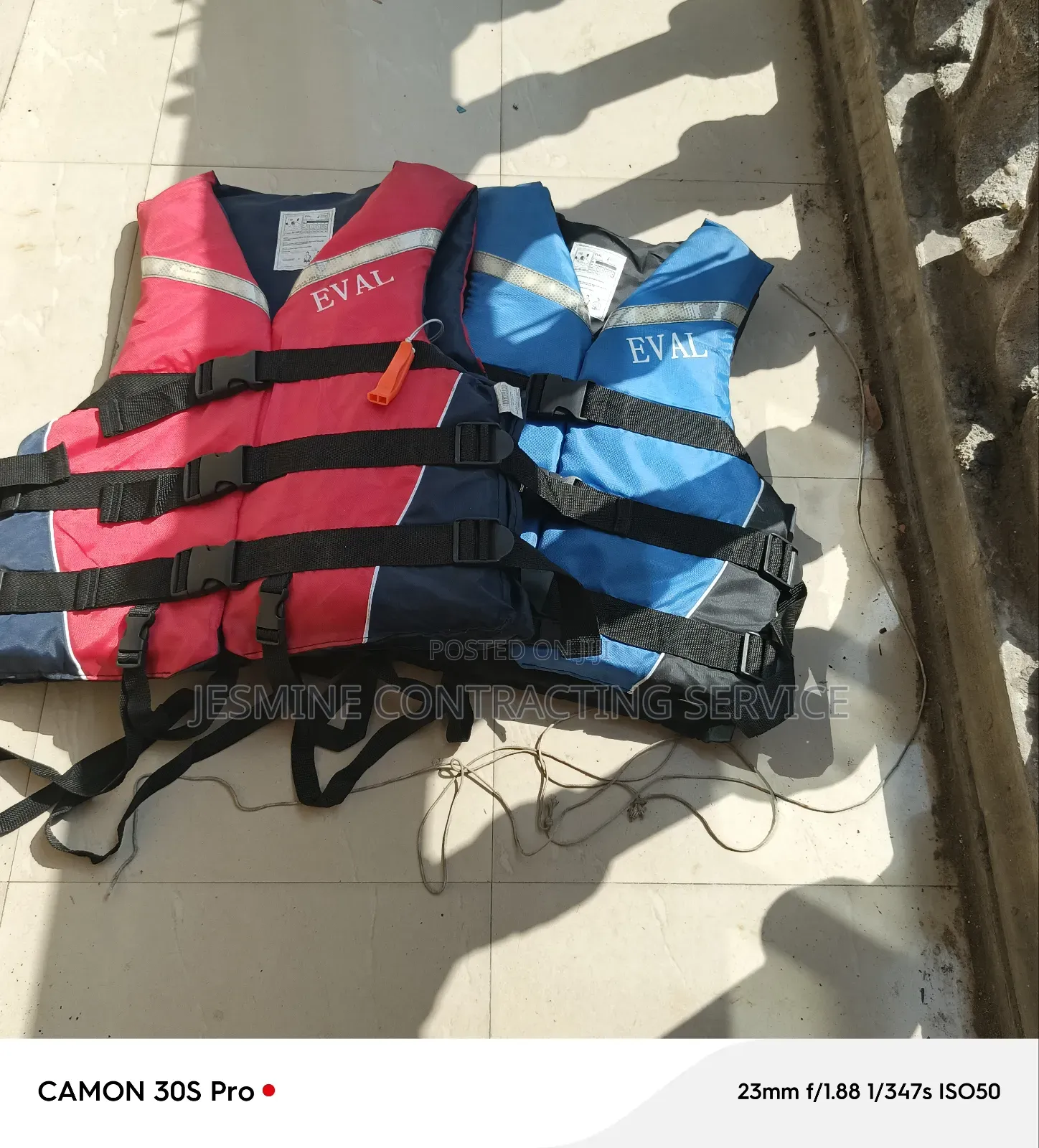 Eval Greece Work Life Jacket With Three Buckle