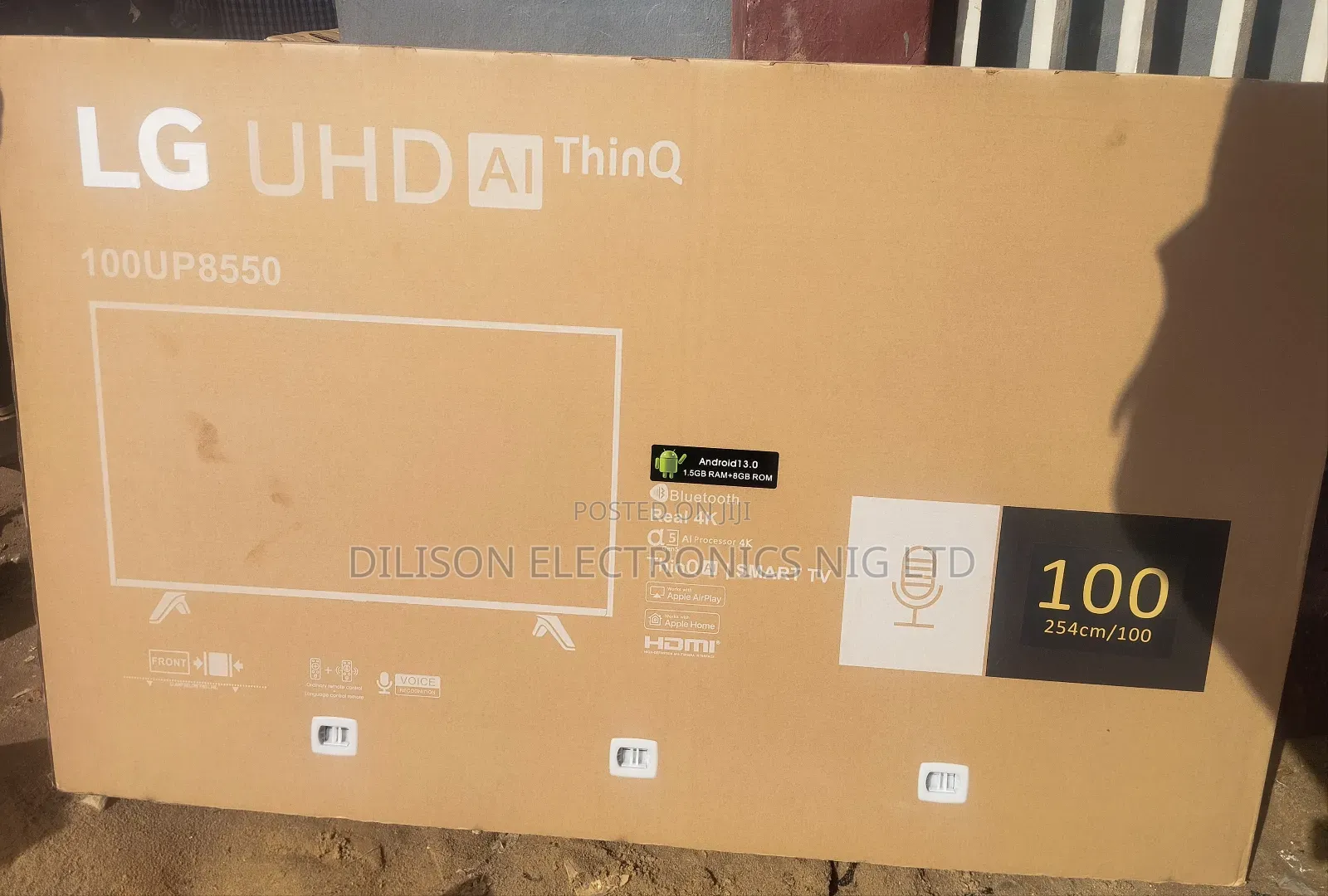 High Quality Lg 100" Television