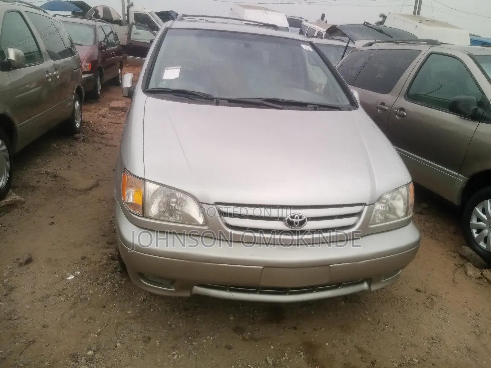 Toyota Sienna XLE 2002 Silver