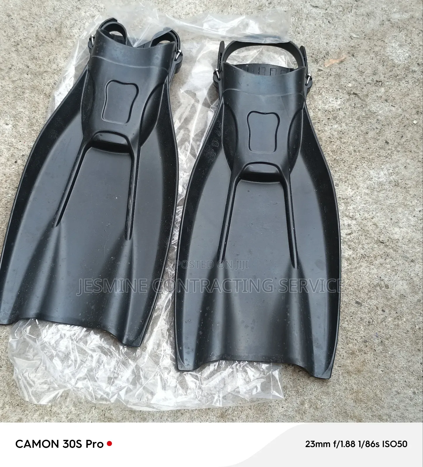 Drivers Fins With Stainless Buckle