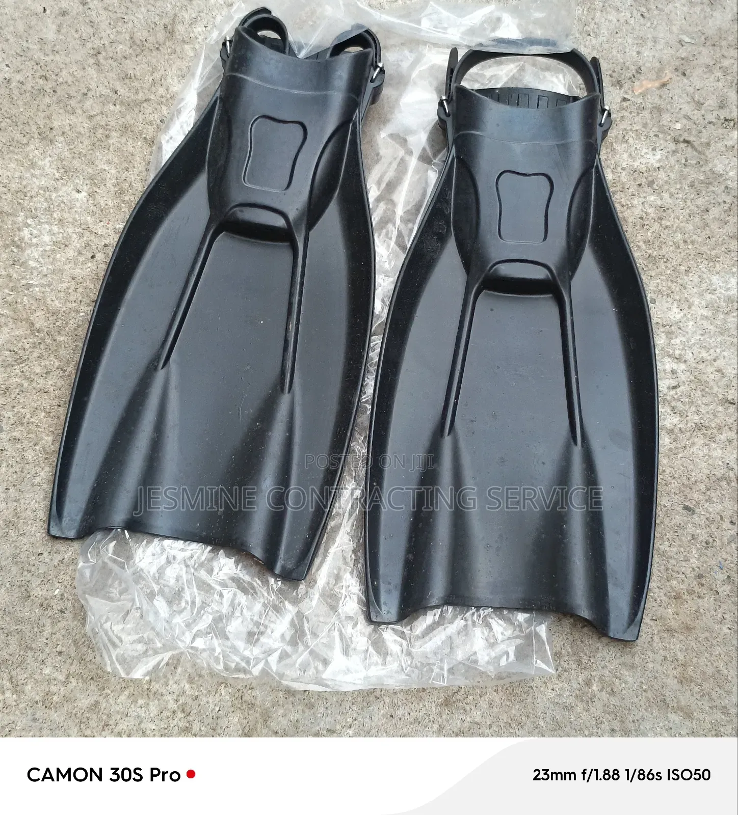 Drivers Fins With Stainless Buckle