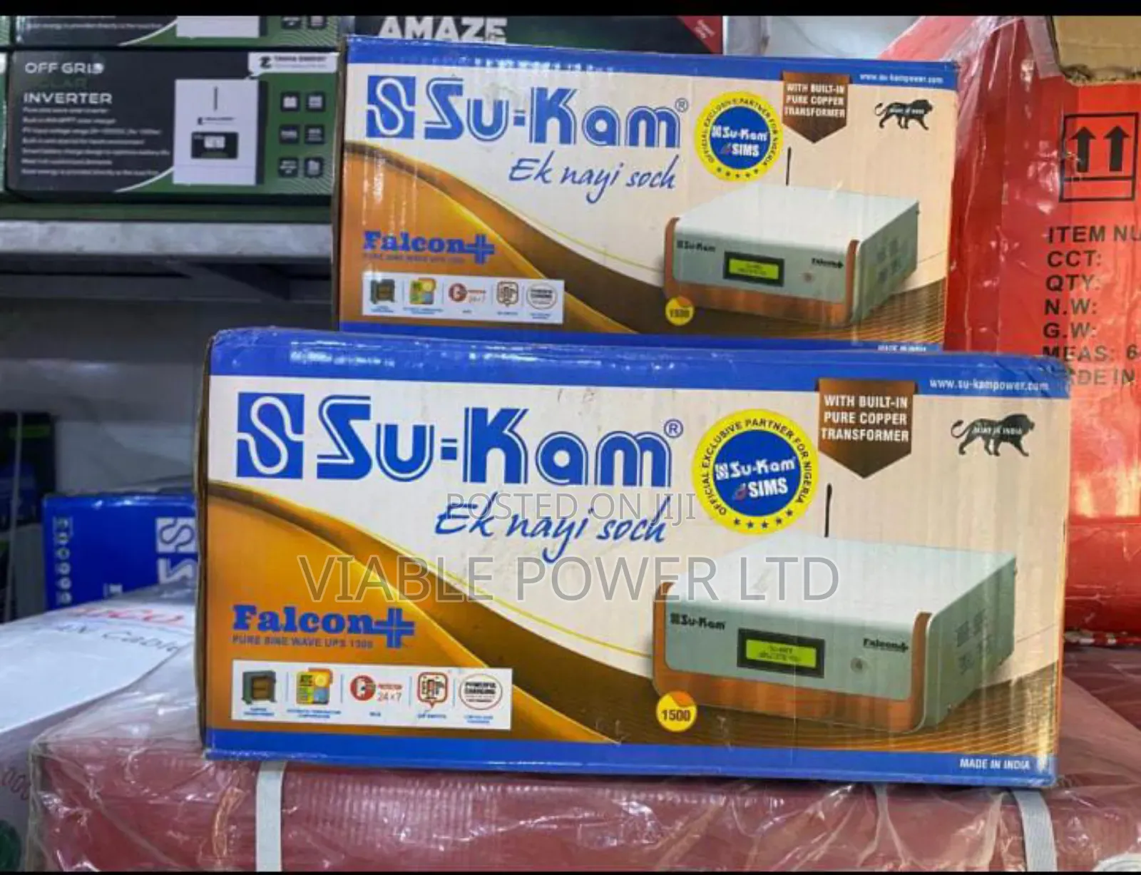 Su Kam 1.5kva 12v Inverter Very Reliable and Durable