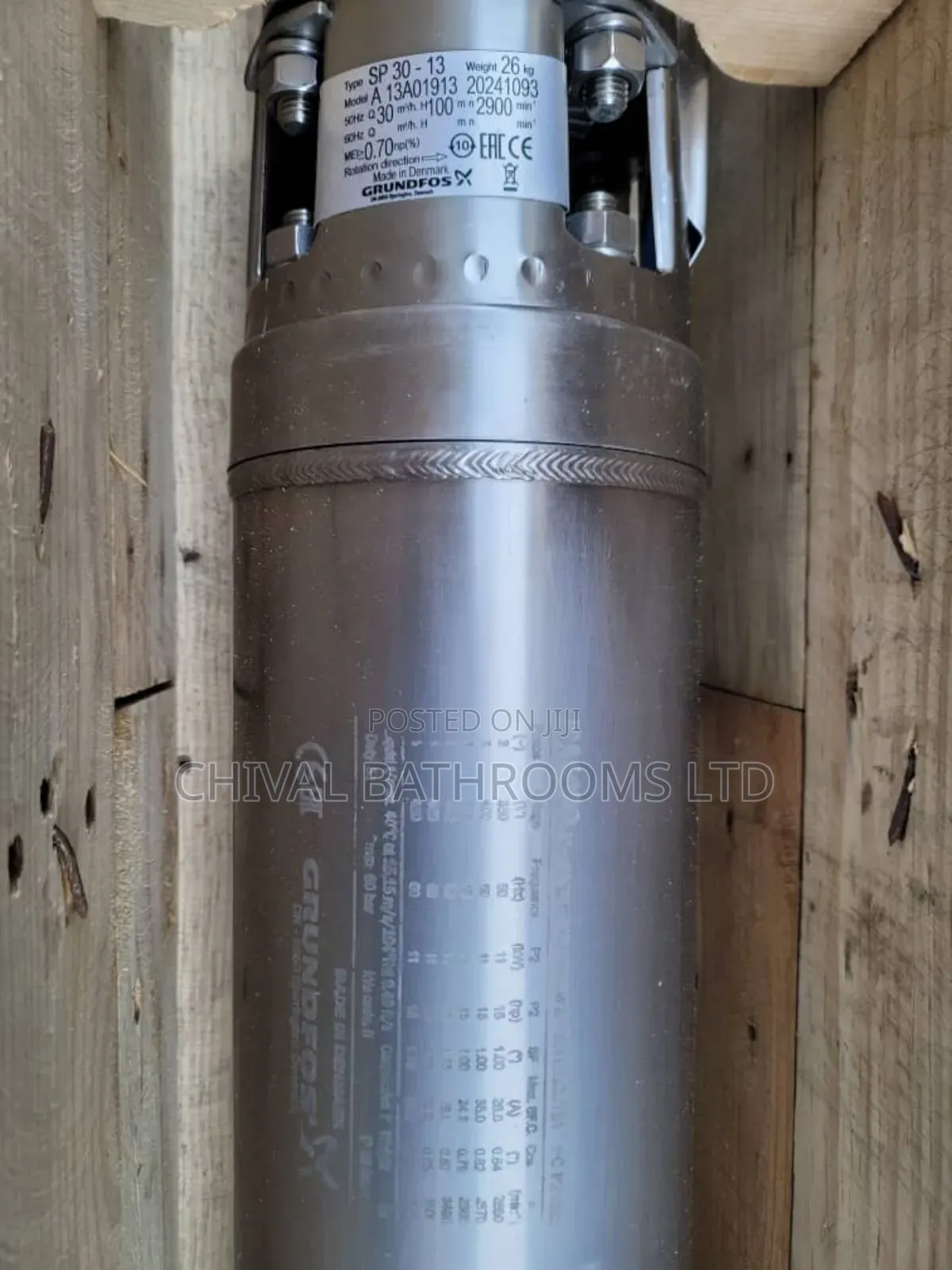 Groundfos Submersible Pump 15hp