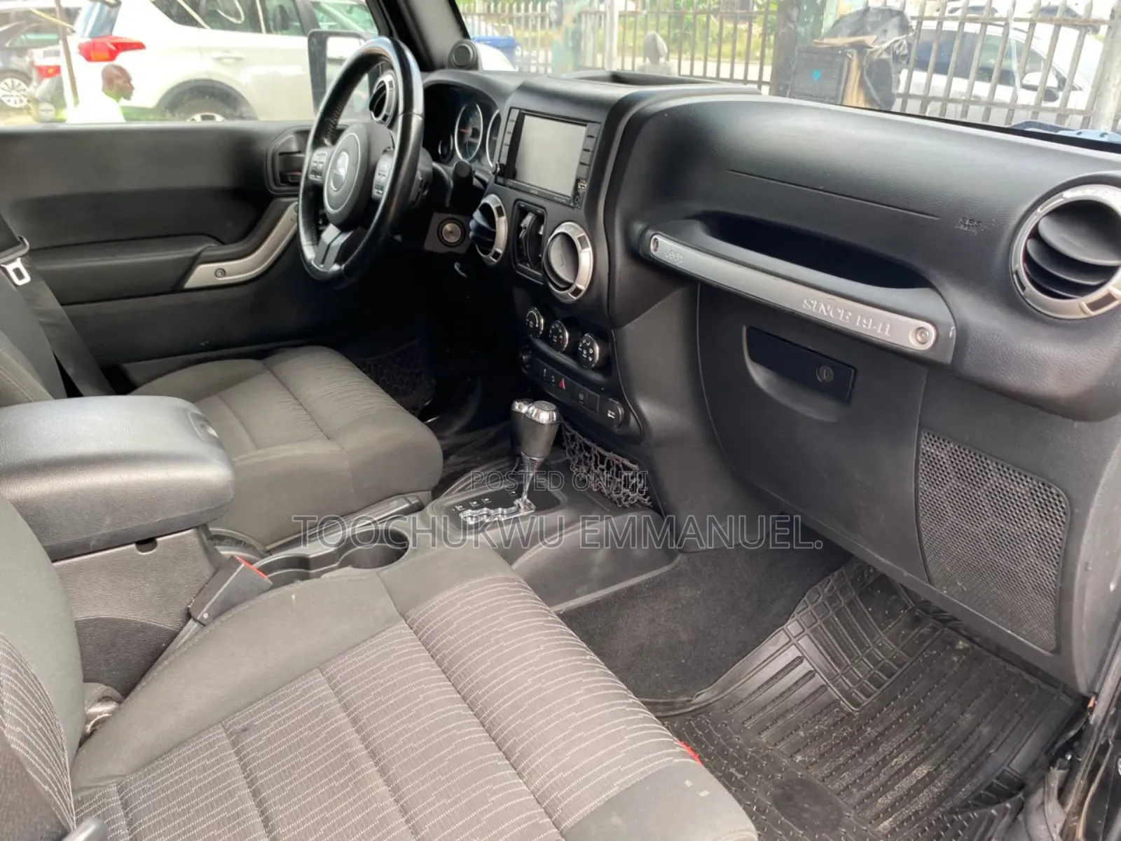 Jeep Wrangler Rubicon 2012 Black