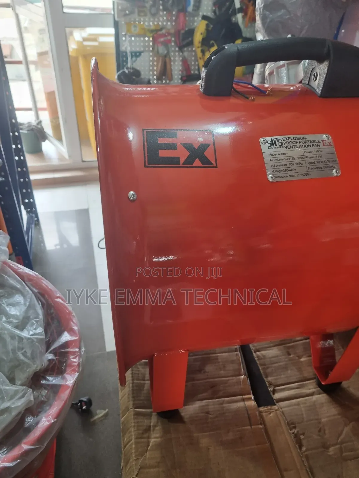 16" Alfa Explosion Proof Ventilation Fan / Air Mover Atex