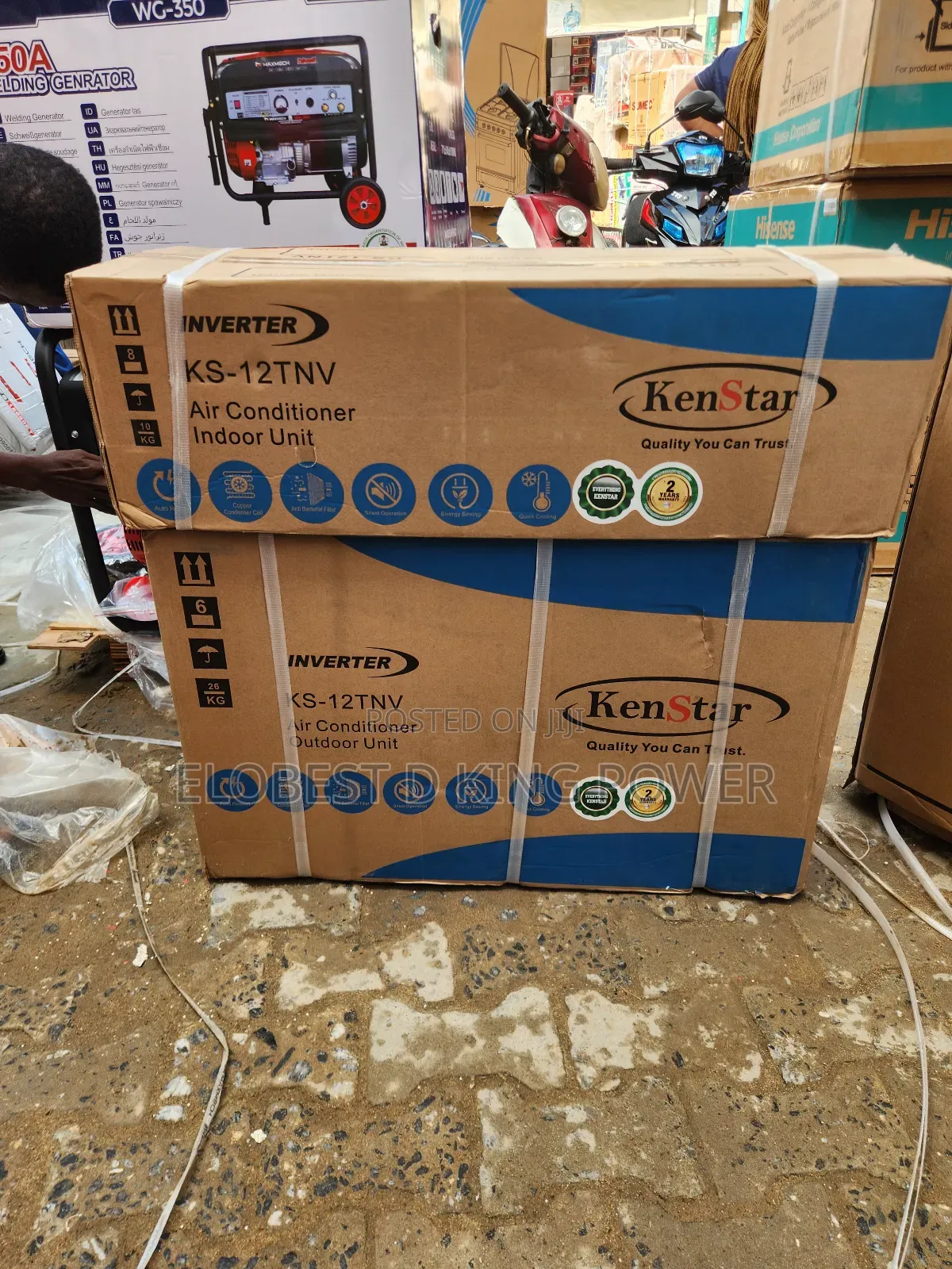 1.5hp Kenstar Inverter Ac