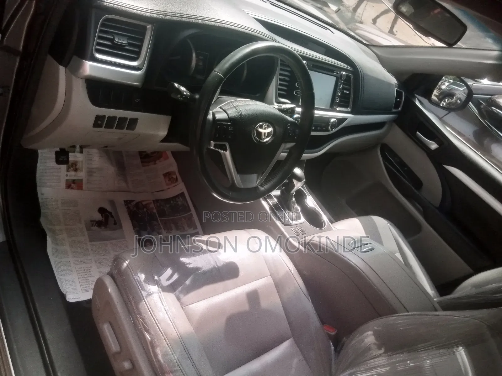 Toyota Highlander XLE 4x2 V6 (3.5L 6cyl 8A) 2018 Brown
