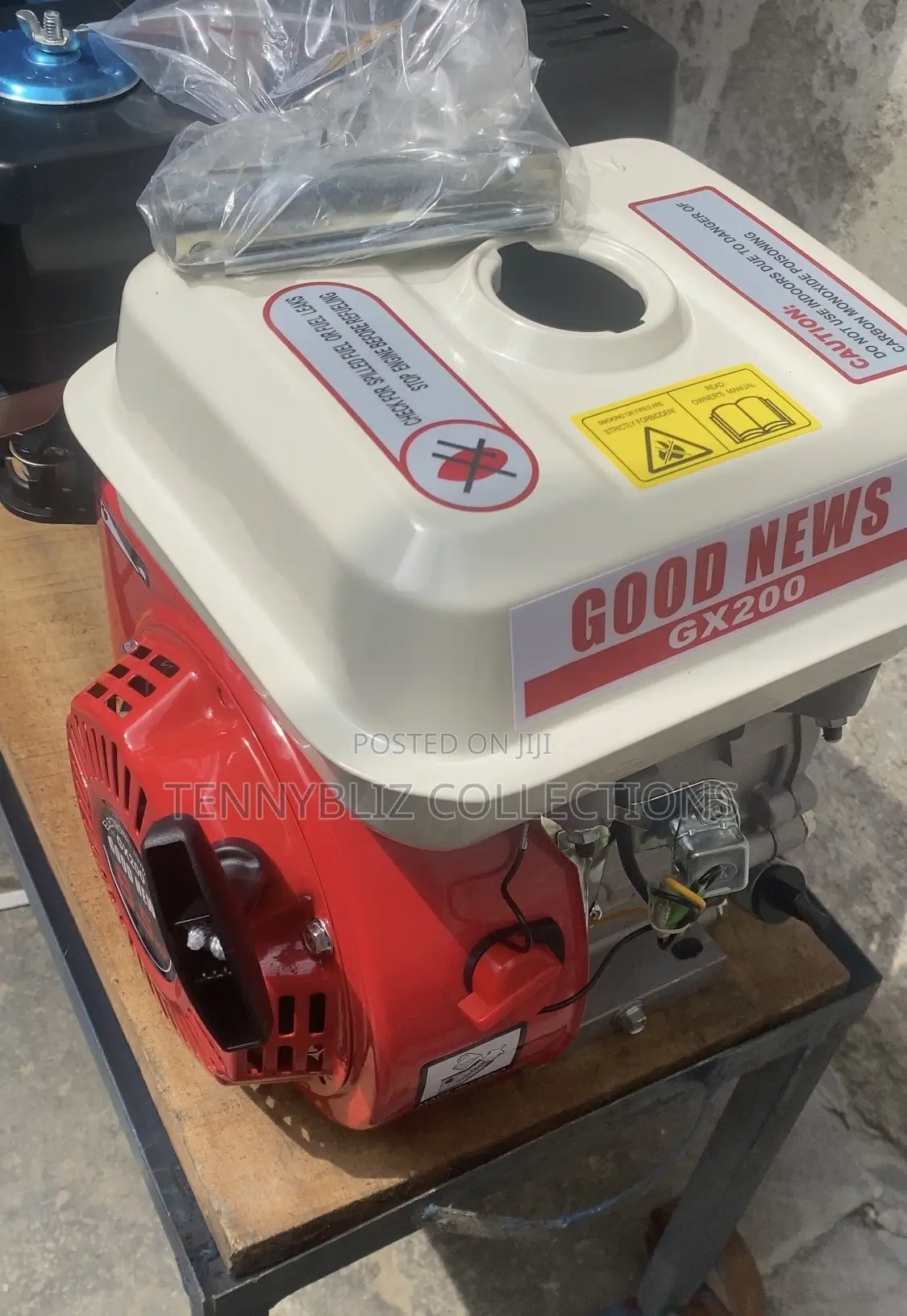 Brand-New Petrol-Powered Gx200 Grinding Machine