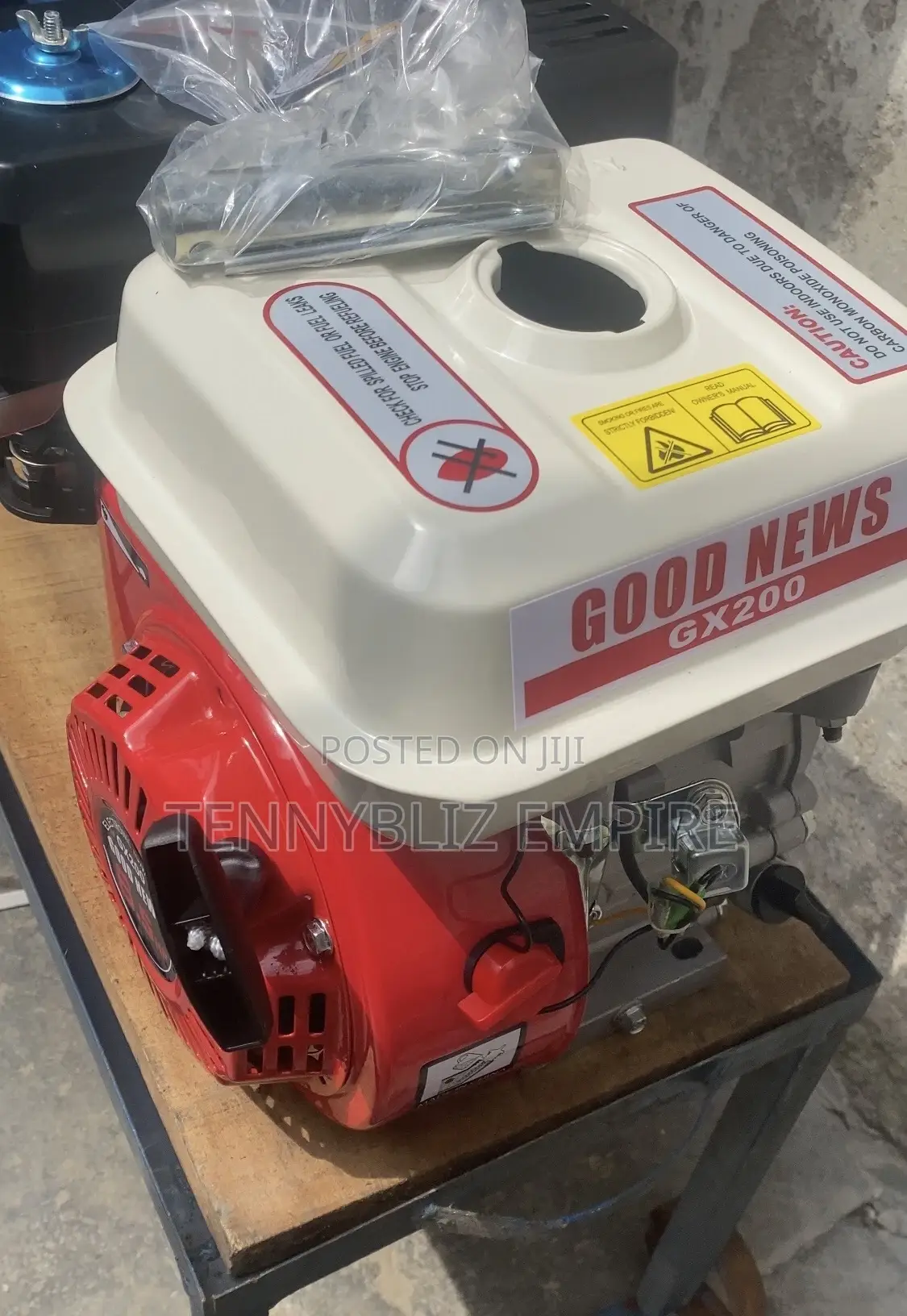 Brand-New Petrol-Powered Gx200 Grinding Machine