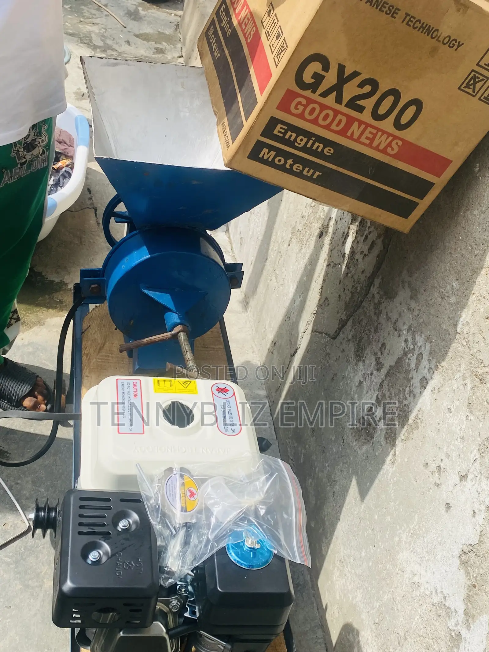 Brand-New Petrol-Powered Gx200 Grinding Machine