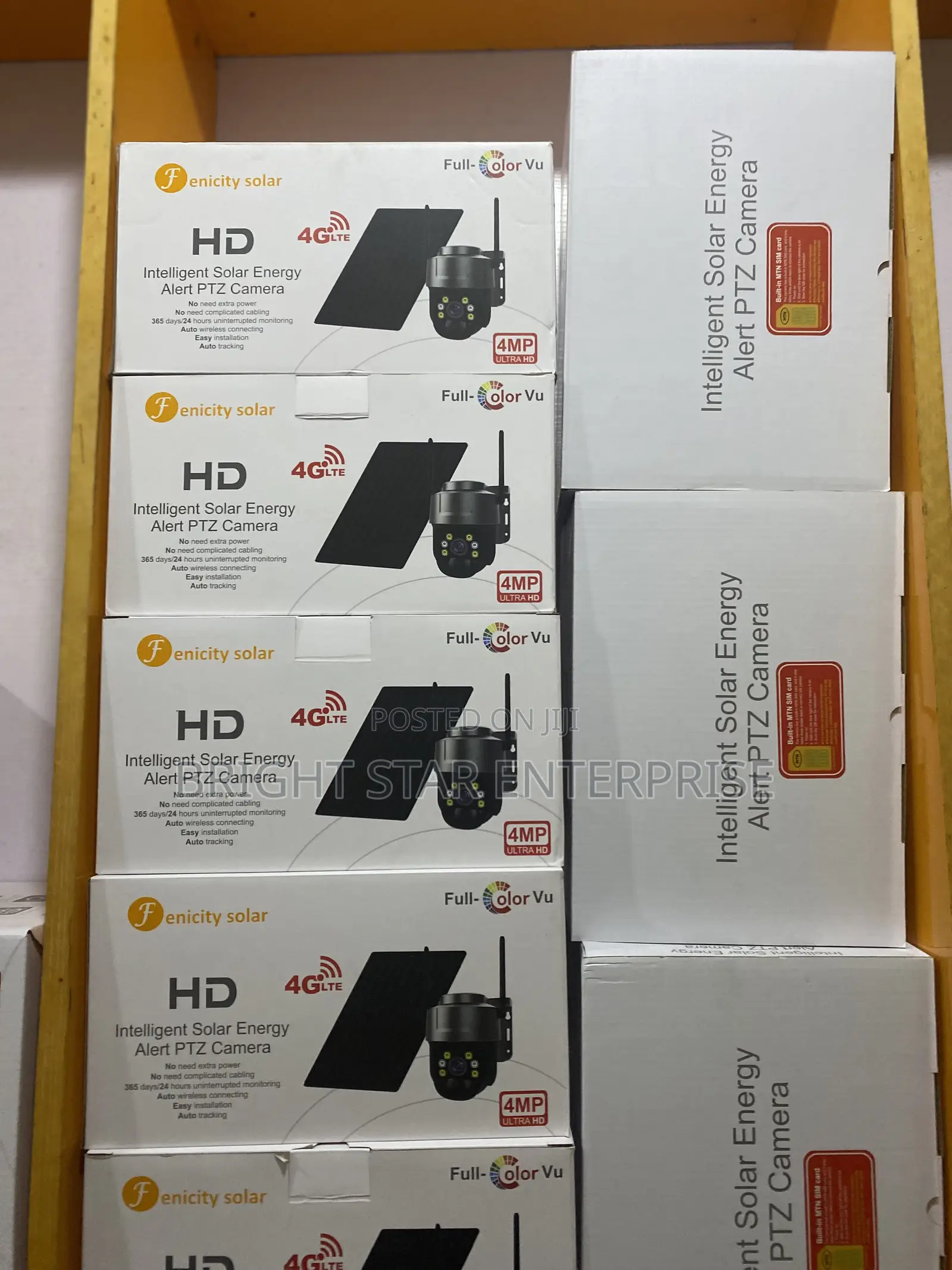 Fenicity Solar Energy Hd CCTV Camera PTZ 360 Degree