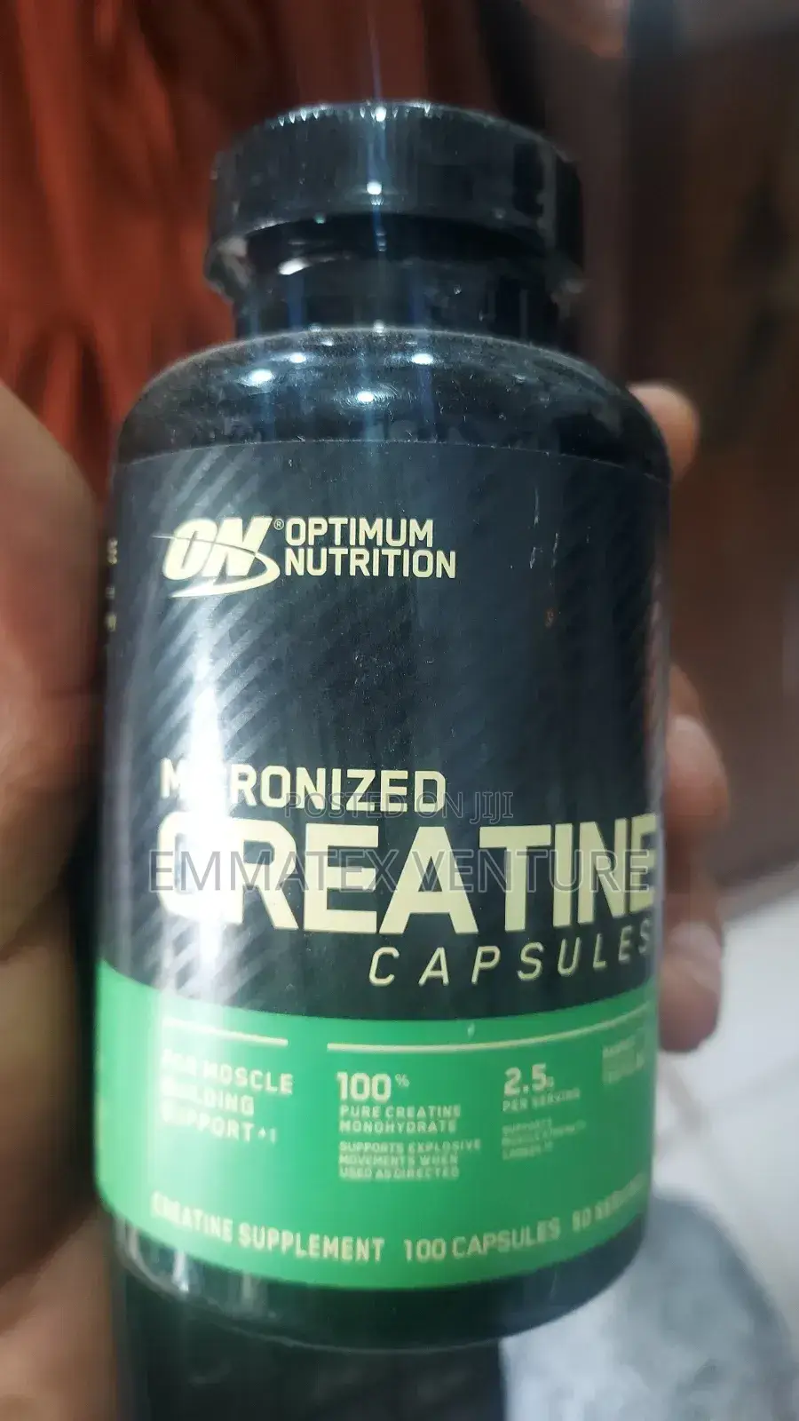 Micronized Creatine Capsules