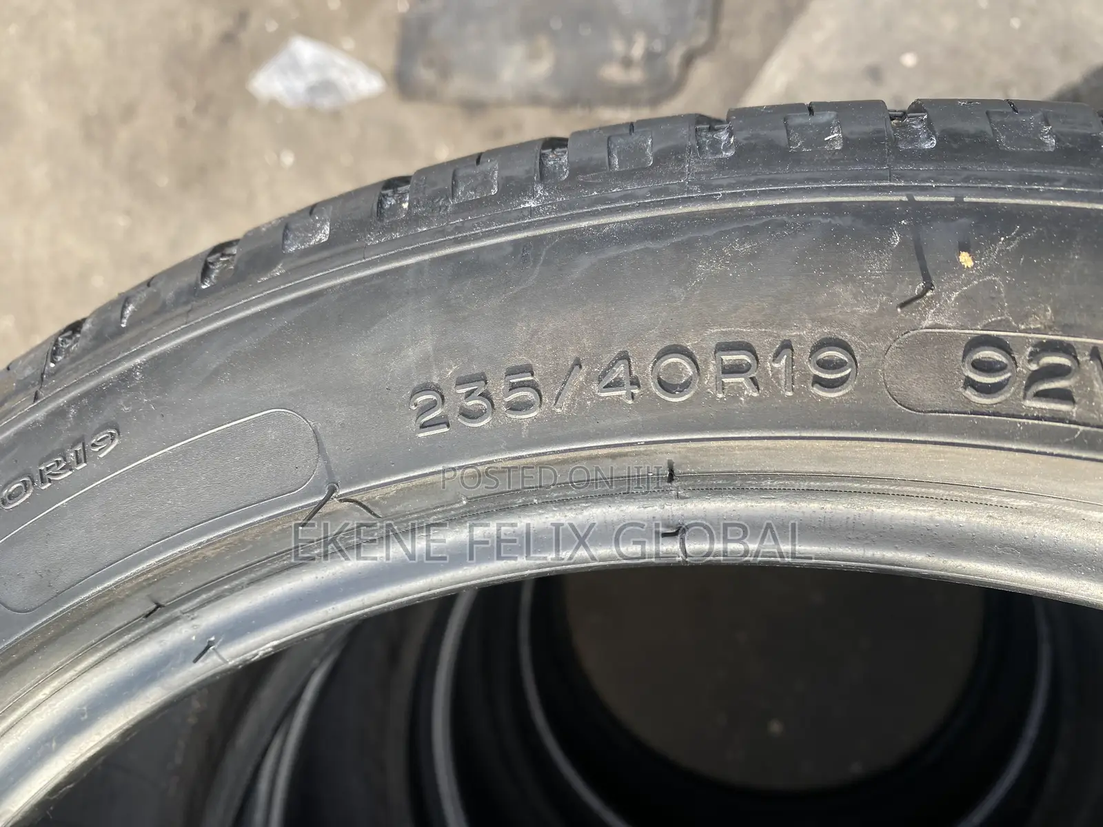 235/40/19 Michelin Brand