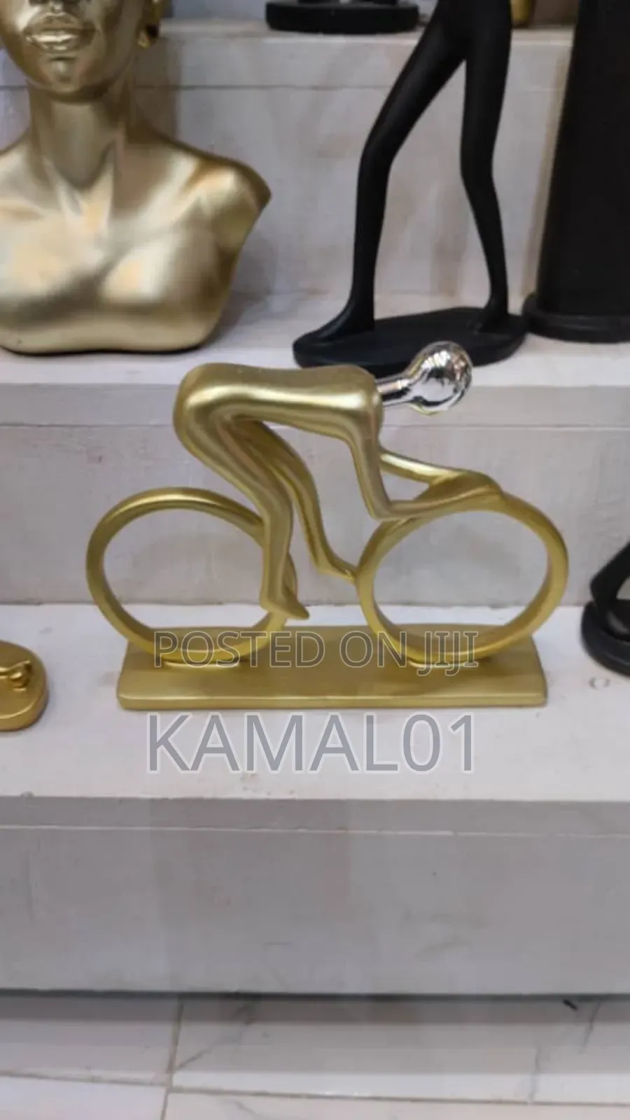 Bicycle Inspired Center Piece Decoration