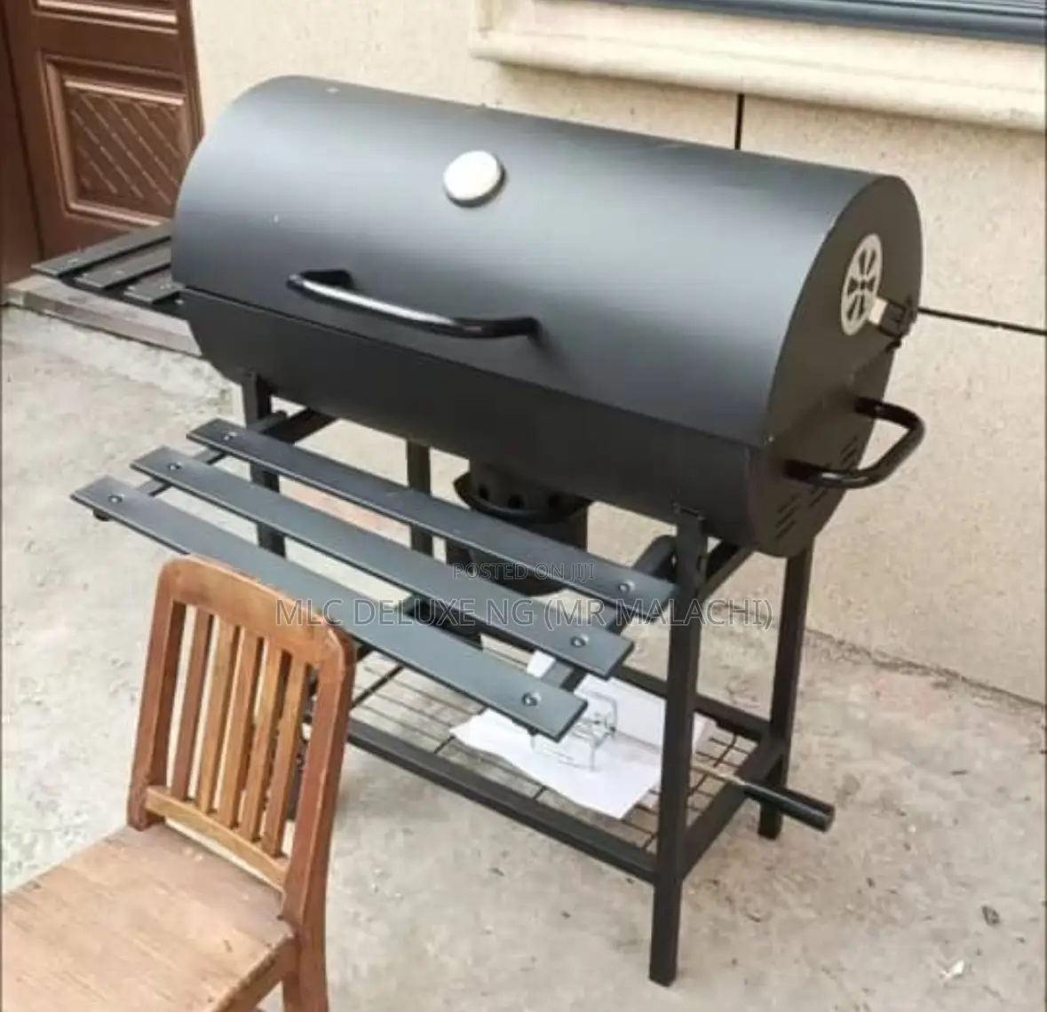 Charcoal Bbq Griller With Chicken Rotisserie /Barbecue Grill