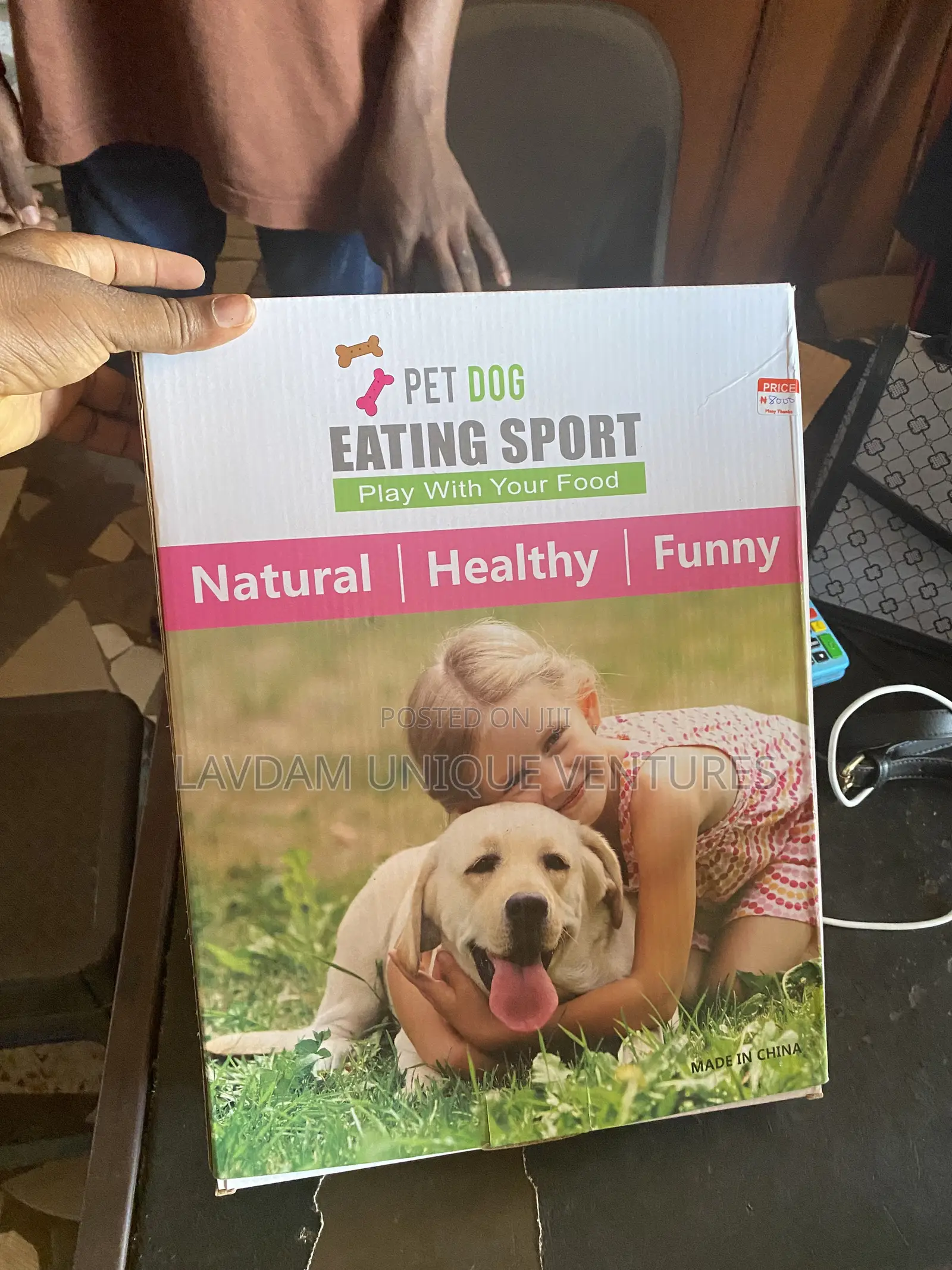 Dog Cat Feeding Trough + Water Dispenser | Easy to Use