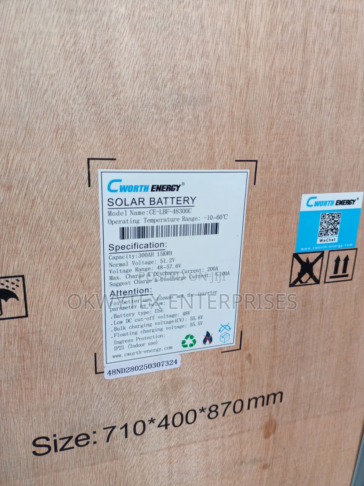 15kwh C Worth Lithium Ion Battery Tested And Trusted