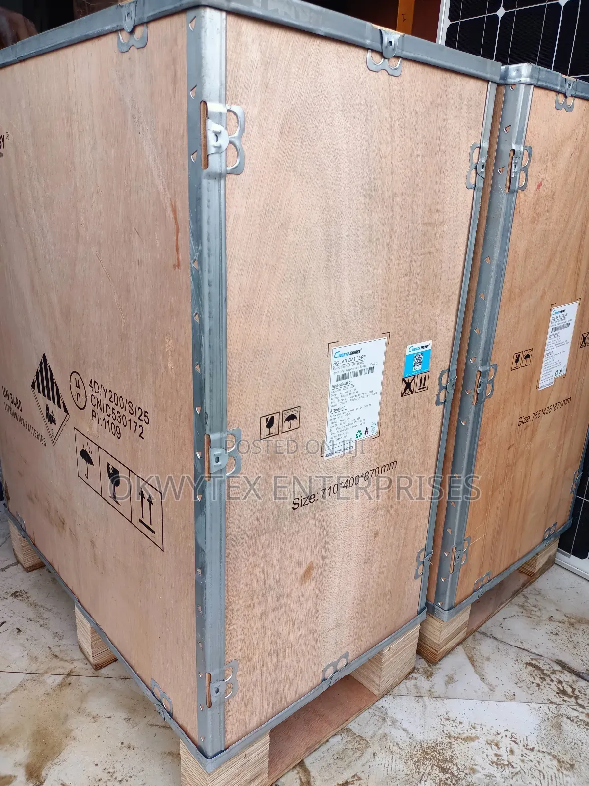 C Worth Lithium Ion Battery 15kwh 51.2v Tested And Trusted
