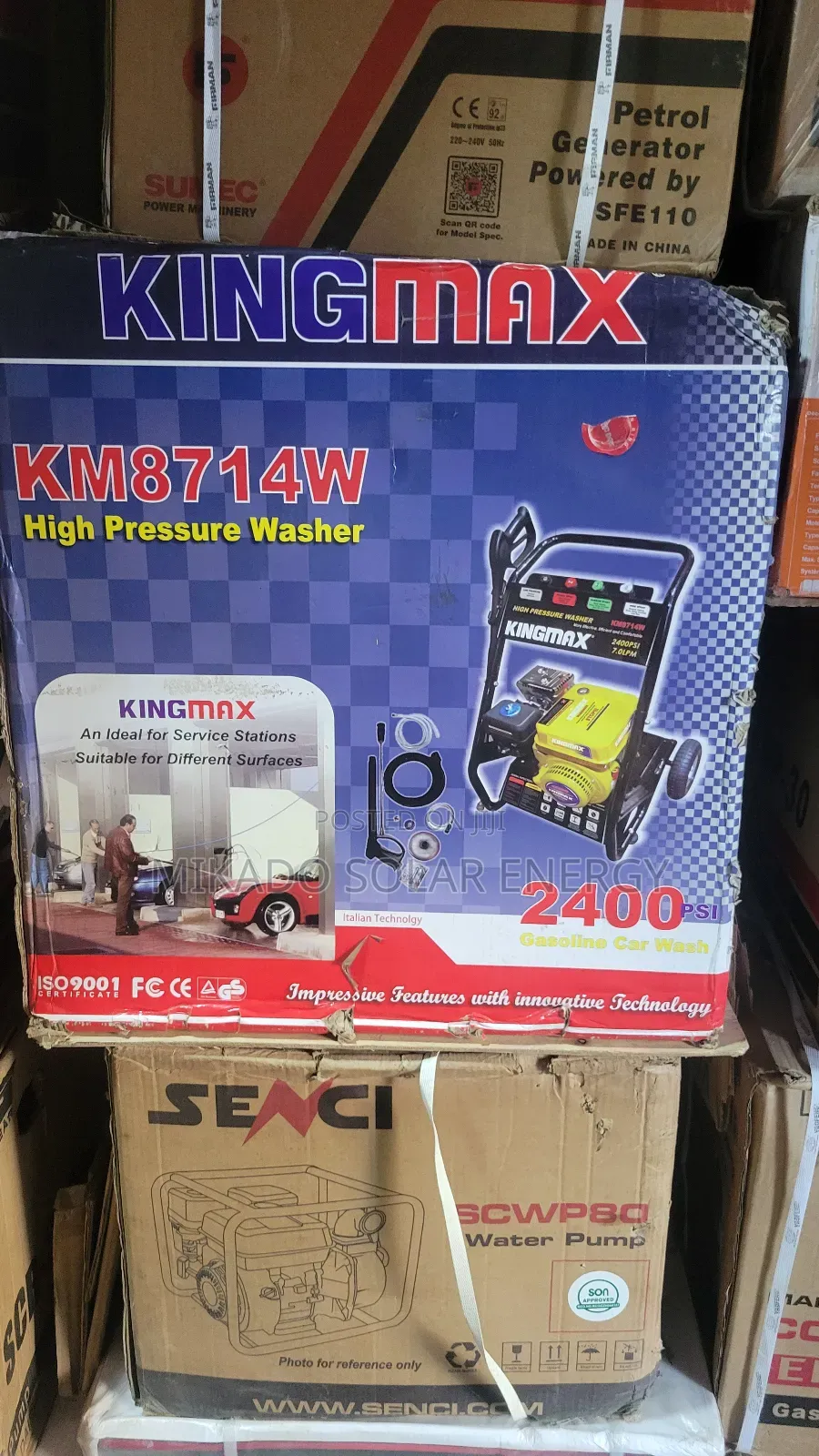7 Horse Power Kingmax High Pressure Washer Pump