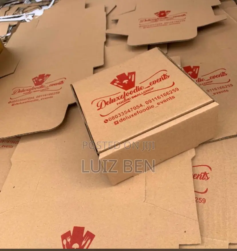 Diffrent Sizes and Design of Pizza Boxes Are Available