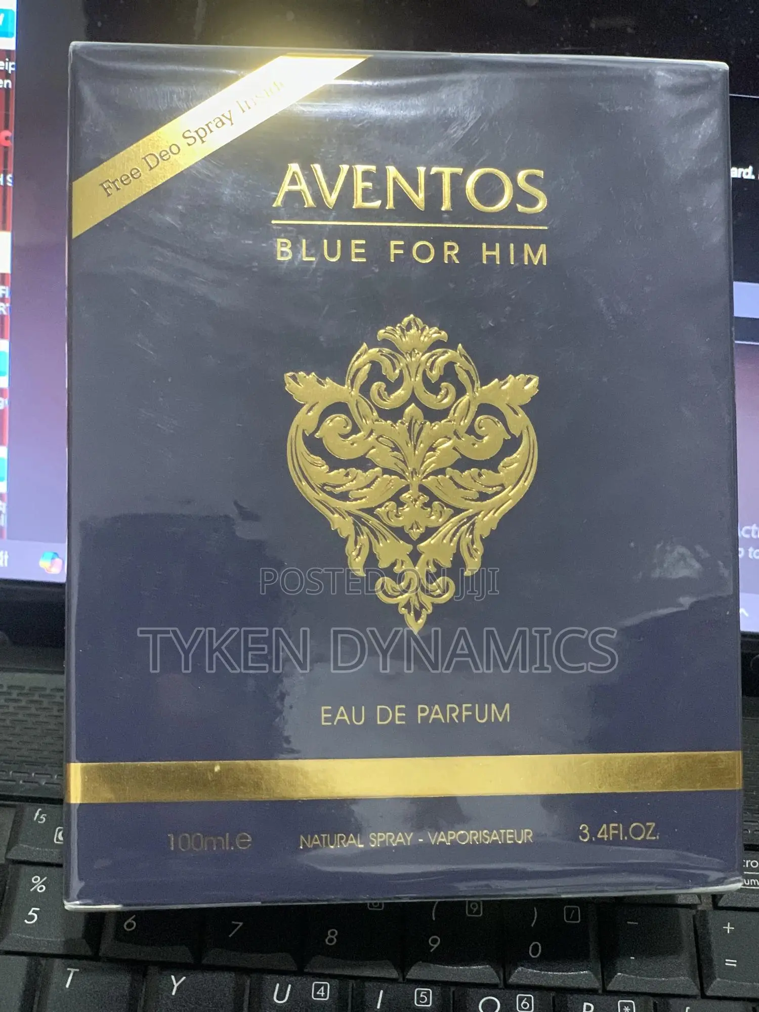 Aventos Blue for Him With Deo Spray Inside