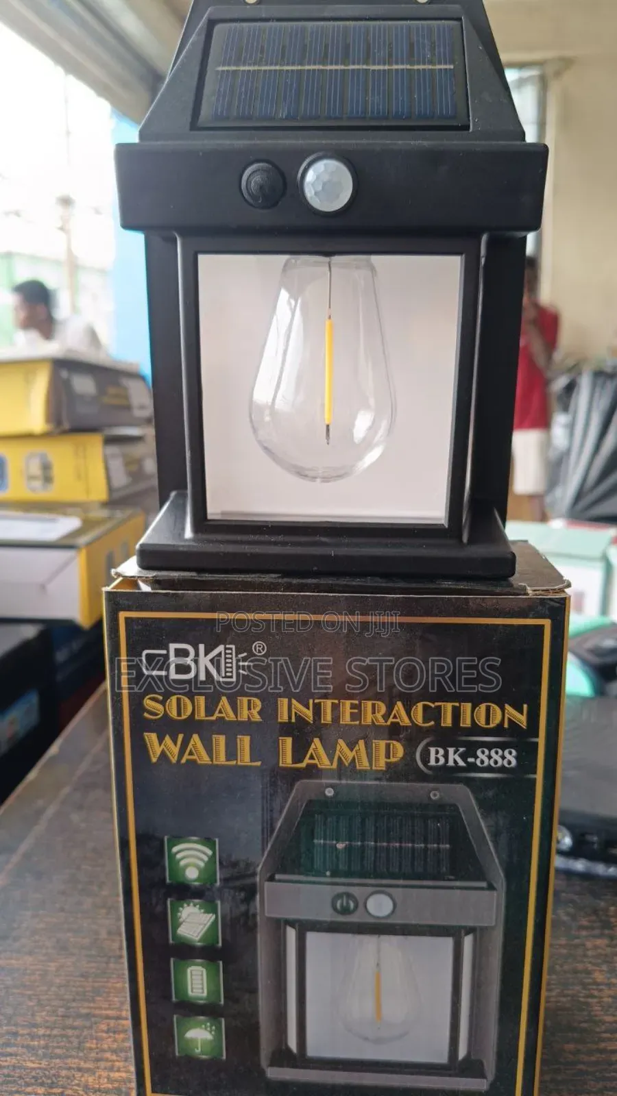 Solar Rechargeable Sensor Security Light