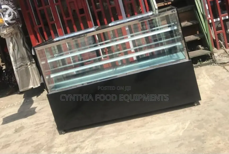 6ft Square Cake Display Chiller