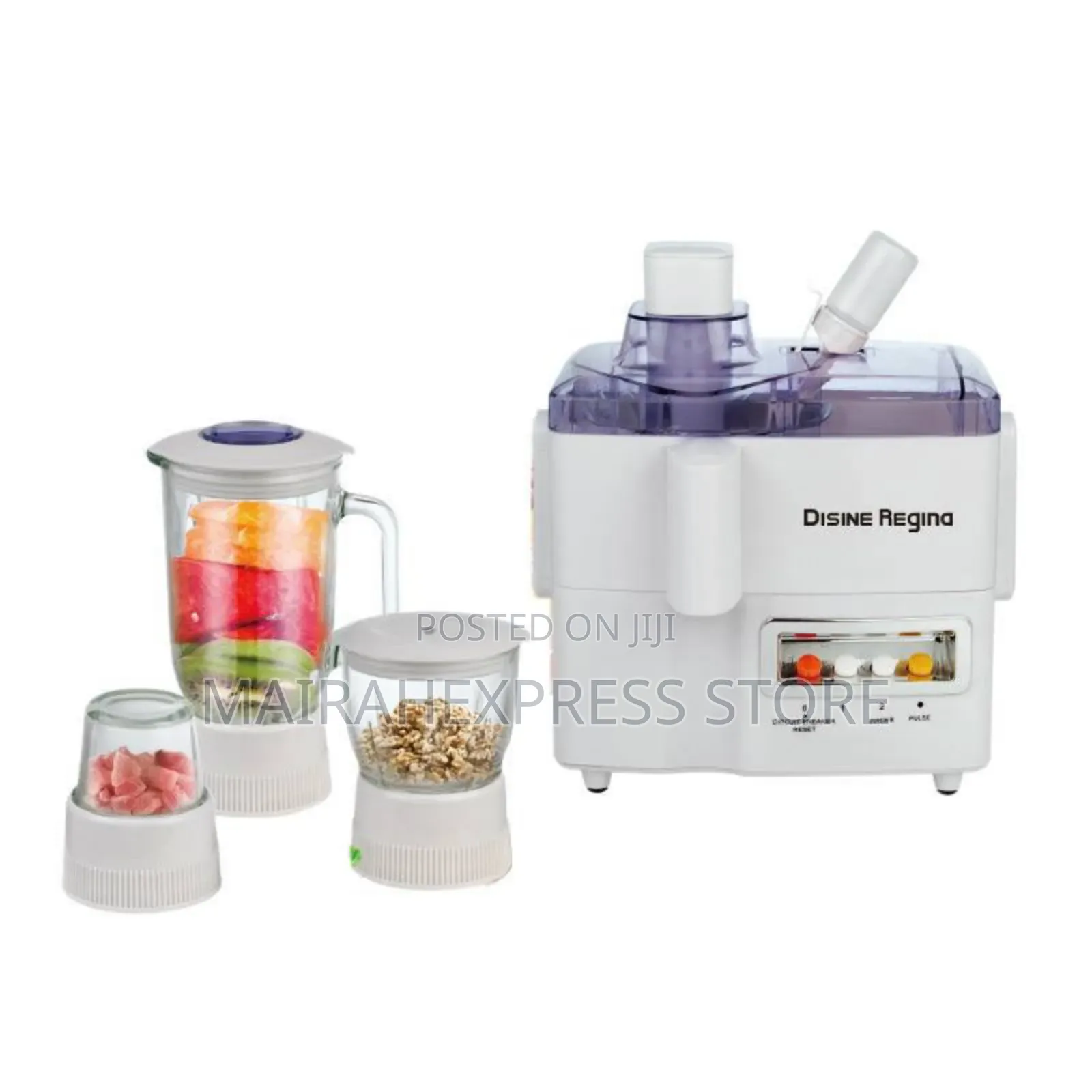 4in1 Food Processor - Juicer, Blender, Chopper, Grinder