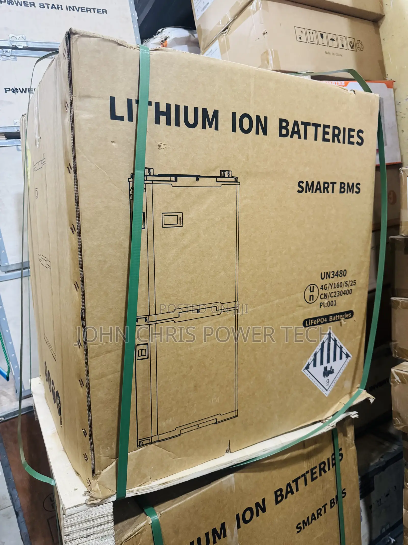 15kwh 48v Blue Carbon Lithium Battery,