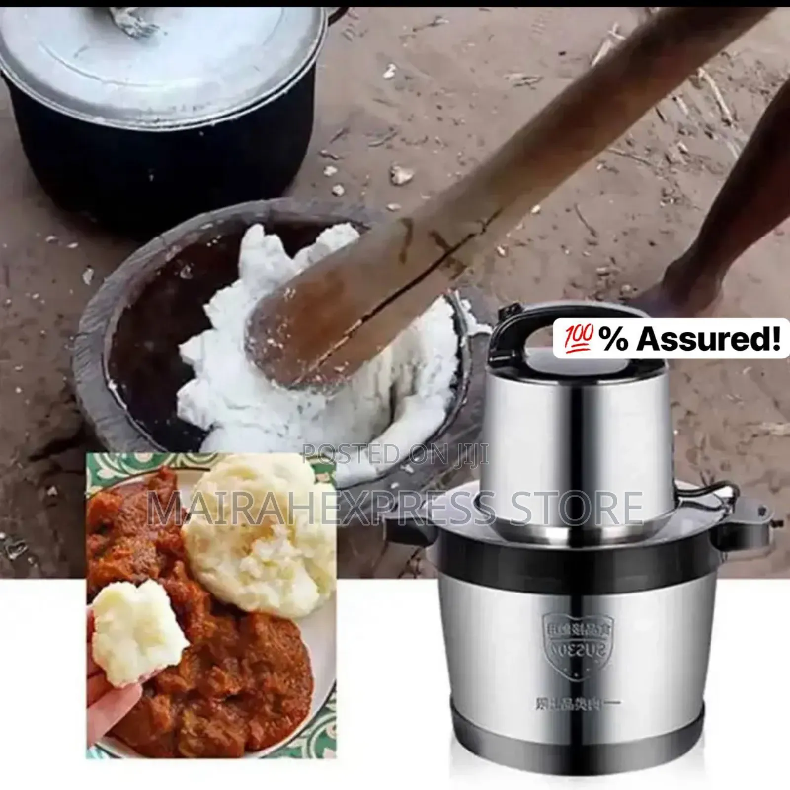 4500watt Silver Crest 8l Yam Pounder Food Processor